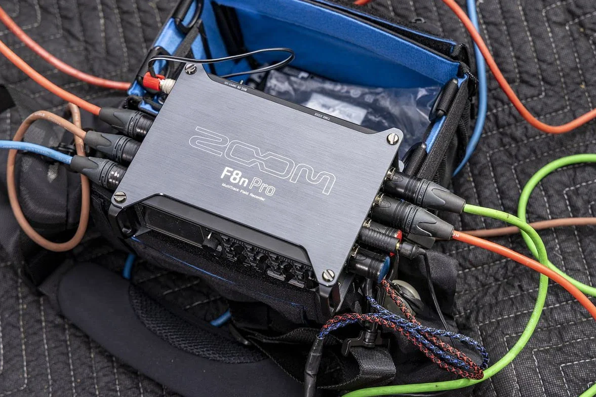 ZOOM F8nPro Field Recorder 8-kanałowy 32-bitowy rejestrator audio czarny