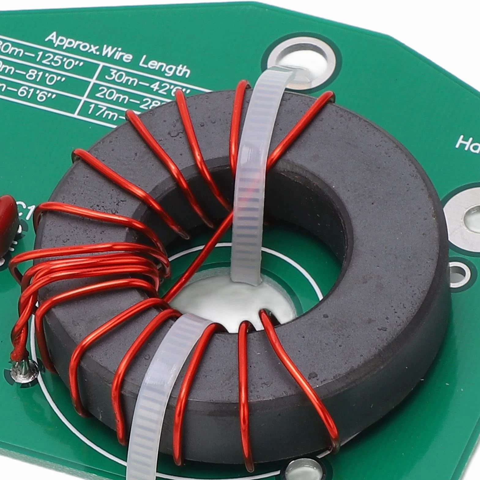 Antena Balun do PCB Balun 50W Znamionowa Moc CiąGła 5-35MHz 49:1 Zamiana