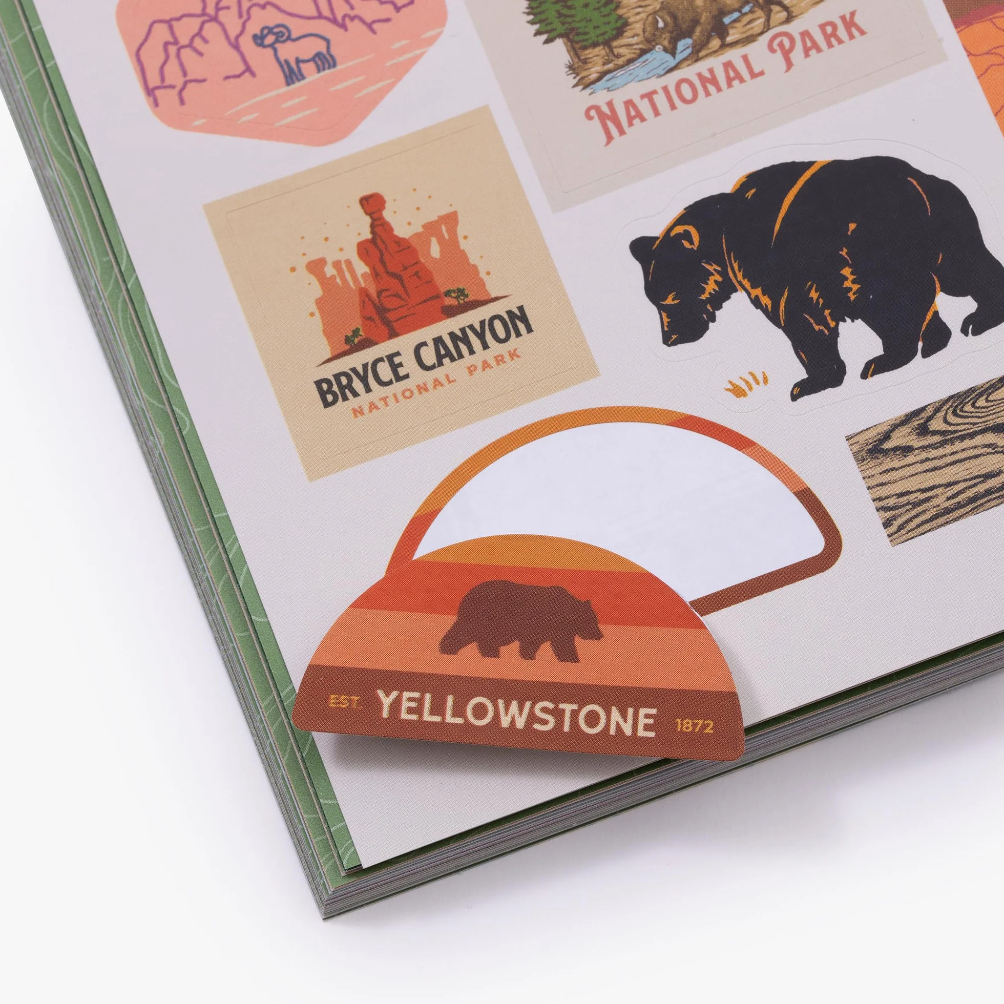 National Parks Stickerology: Stickers for Hikers, Campers, Explorers, and More: Stickers for Journals, Water Bottles, Laptops, Planners, and Smartphones