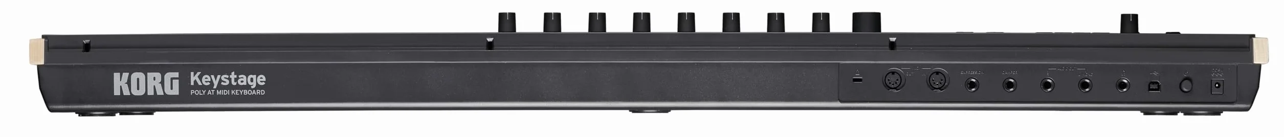 Korg KEYSTAGE-61 - Keystage 61 Key Poly AT Klawiatura Kontrolera MIDI - Czarny