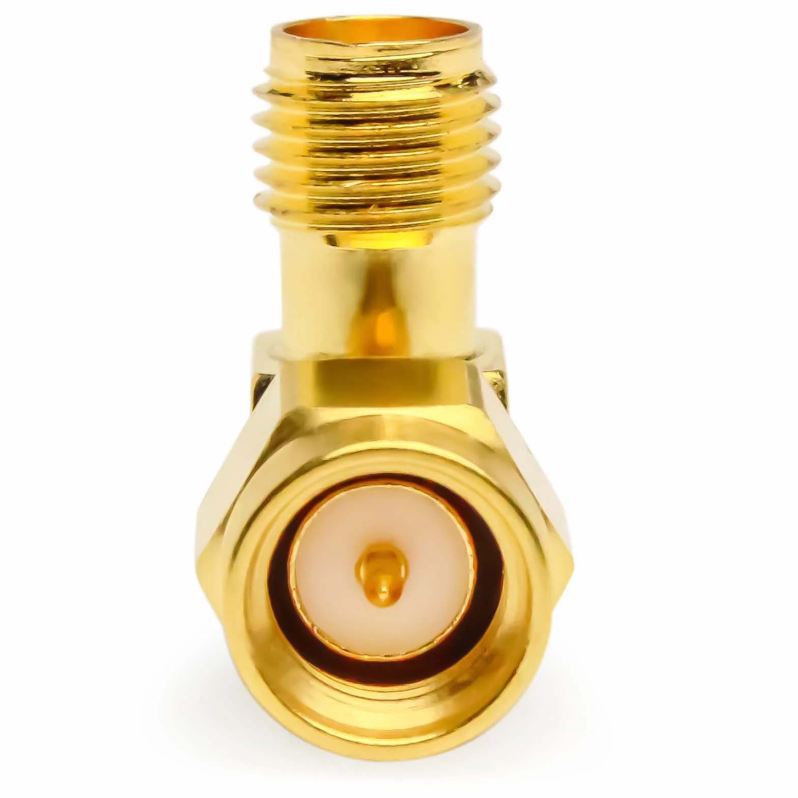 TOJOIN 2 SZTUK Złącza Adaptera Koncentrycznego RF SMA/Typu N do Kabla RF, łącznik do Anteny, Krótkofalówki, WiFi (SMA-JWK1-2pcs)