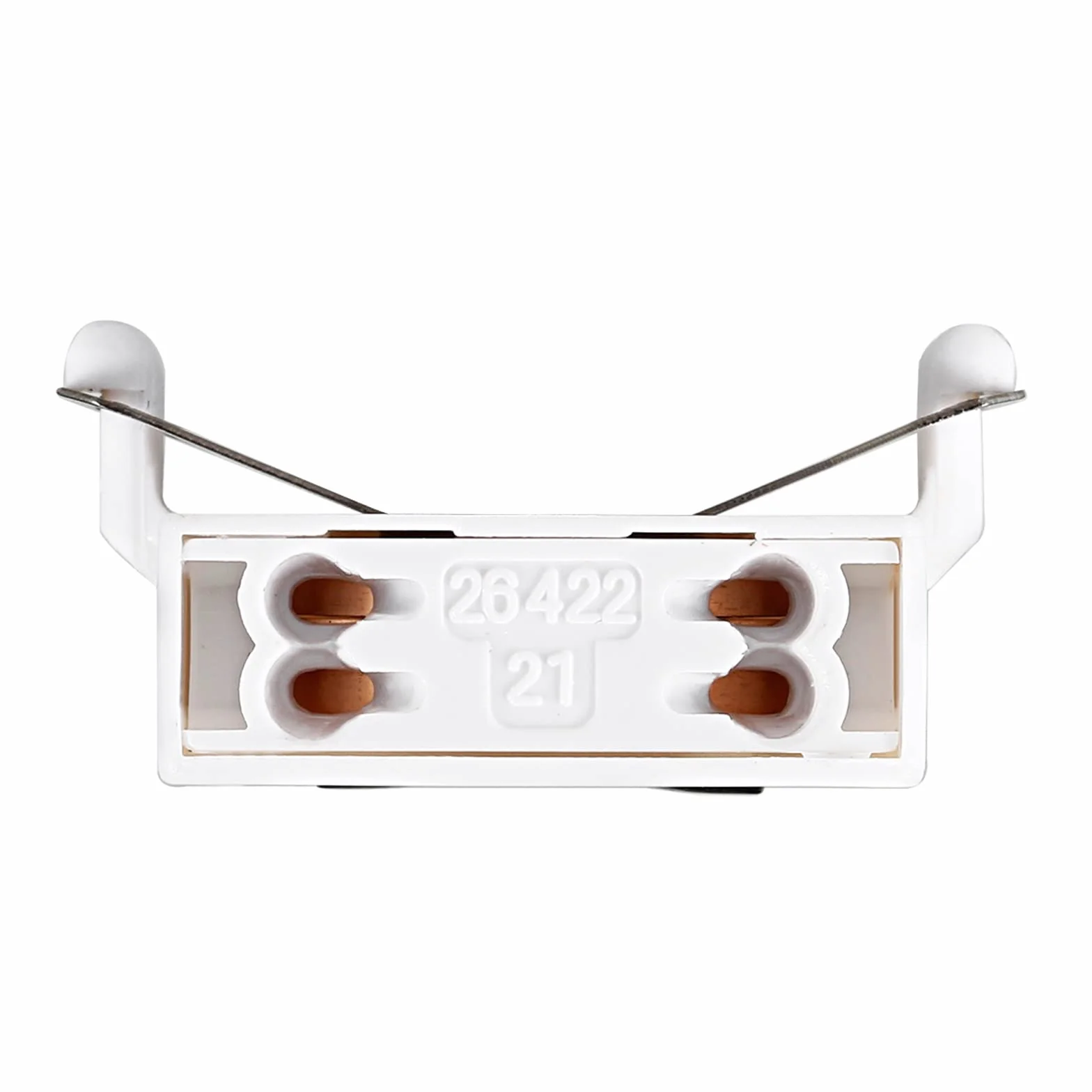QUARKZMAN 6 sztuk 2 A T8 LED cokół rurowy niezmostkowany, jednogłowicowy, uchwyt do lampy G13, do świetlówki LED, zamiennik rury, kolor biały