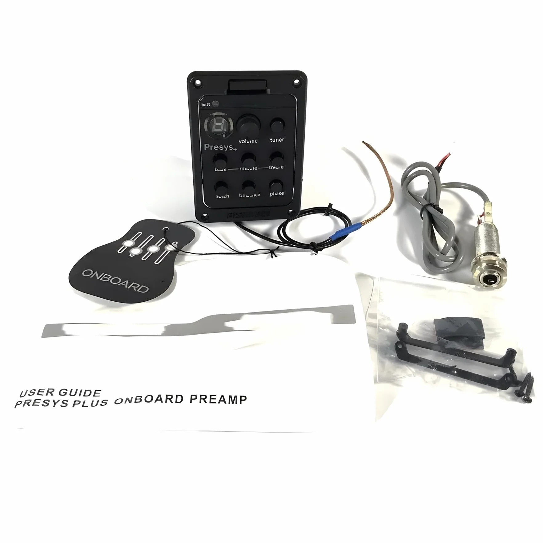 Kompatybilny z 201 folk guitar pickup przedwzmacniacz EQ elektryczny box equalizer