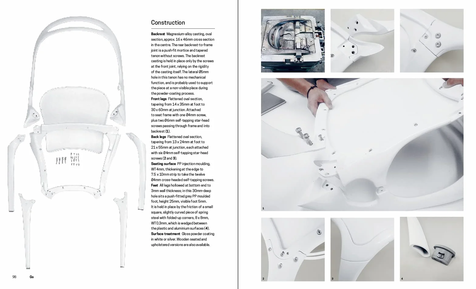 Chair Anatomy : Design and Construction (2nd ed) /anglais