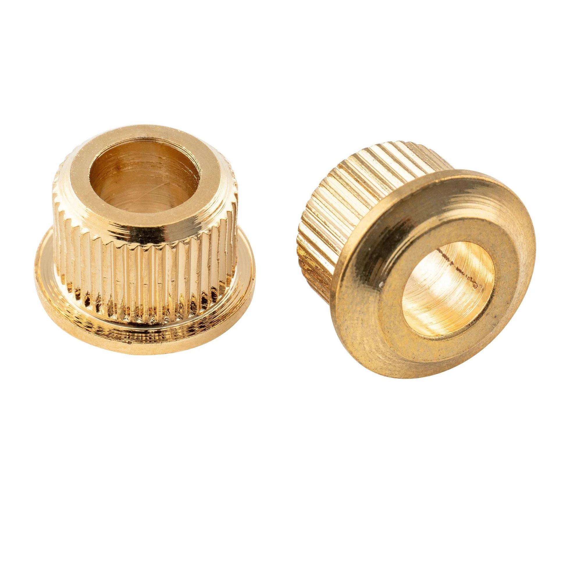 Musiclily Pro Stalowe Vintage/Nowoczesny 6mm-10mm Tuleje Konwersyjne Okucia Adapter do Gitary Kołki Strojenia Tunery, Złoty(6 szt.)