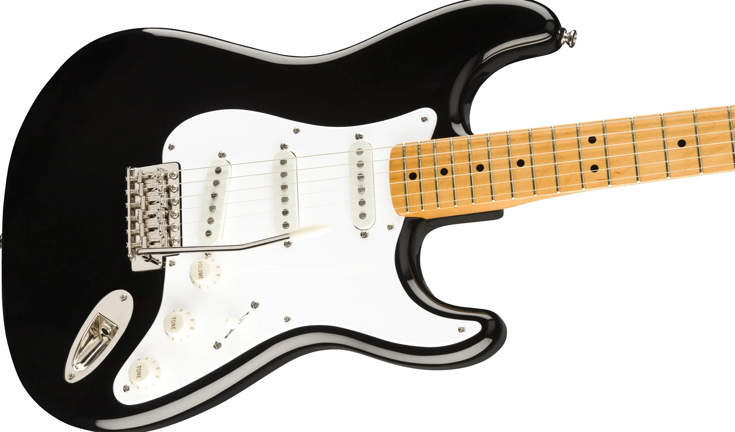 Squier Classic Vibe 50-tych Stratocaster, czarny, klonowy podstrunnica