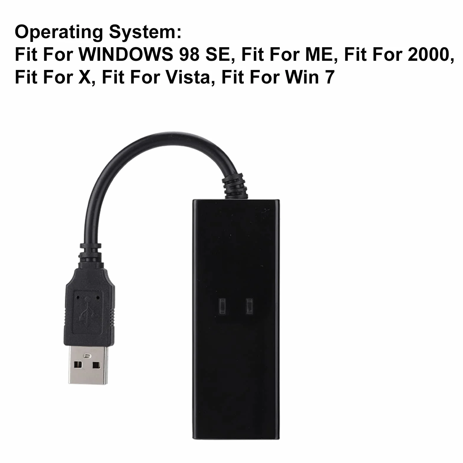 Faks-modem USB 2.0 56K Wygodne Wysyłanie i Odbieranie Faksów na Komputerze dla Użytkowników 7 Me