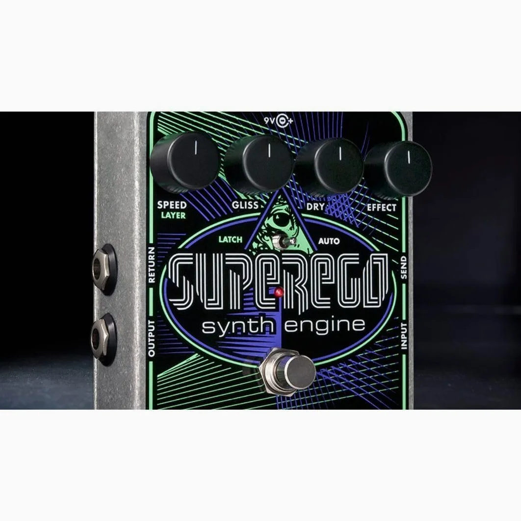 Electro Harmonix SuperEgo Synth Guitar Effects Pedal - Efekt do gitar