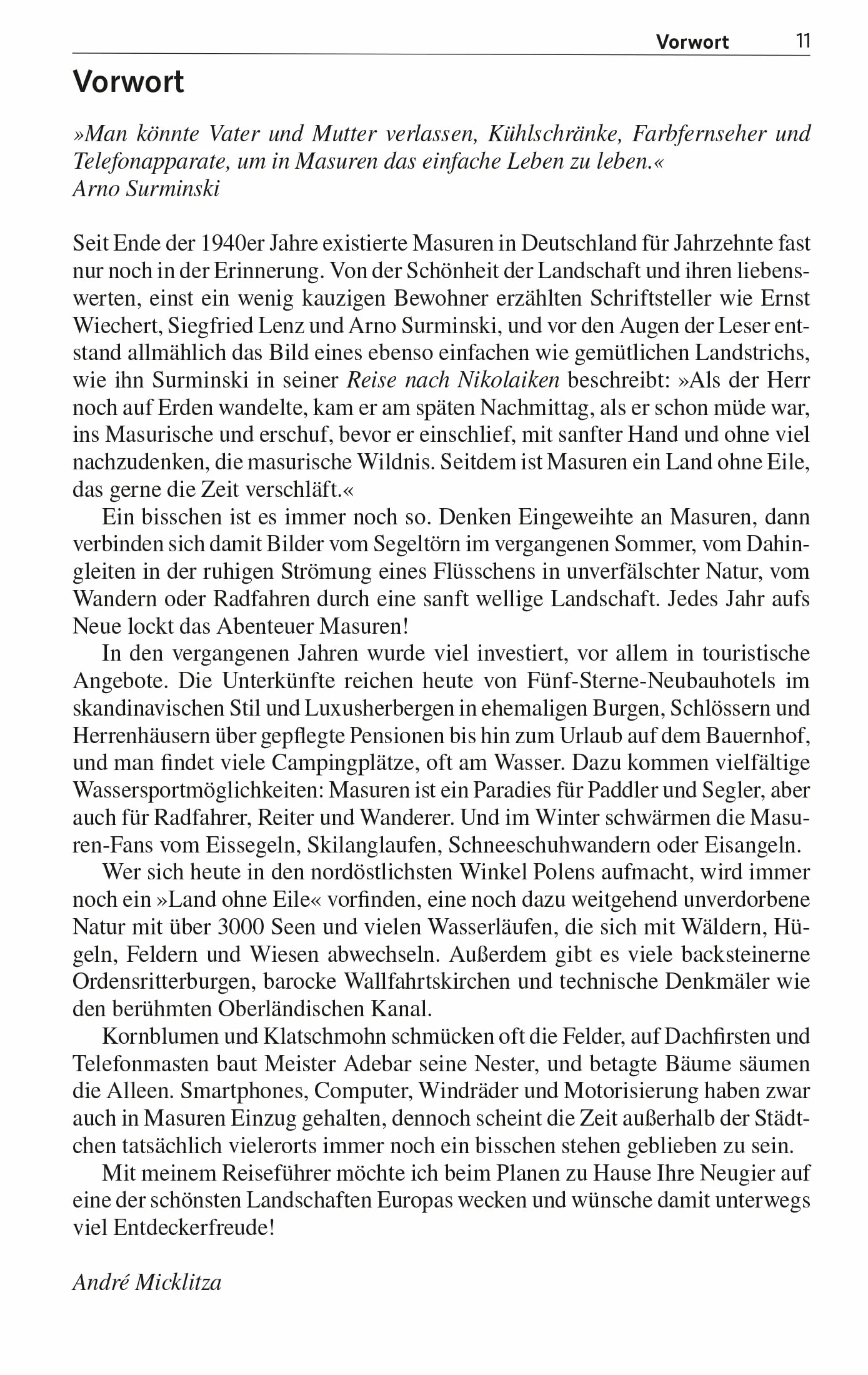 TRESCHER Reiseführer Masuren: Mit Marienburg, Danzig und Thorn