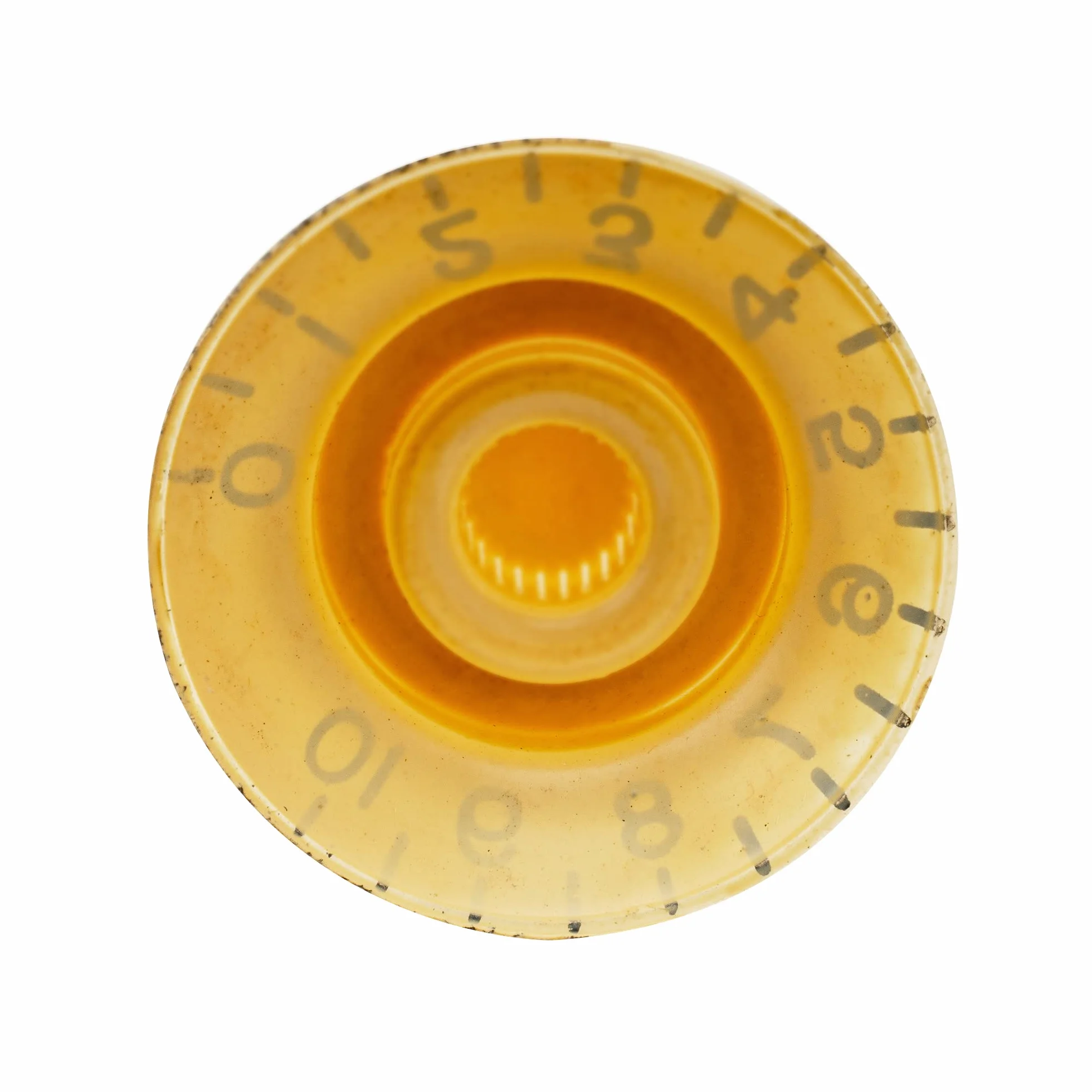 Musiclily Pro Calowa Gałka Potencjometru Top Hat Knobs do Gitary Elektryczny Typu USA Les Paul, Kremowy (4 szt.)