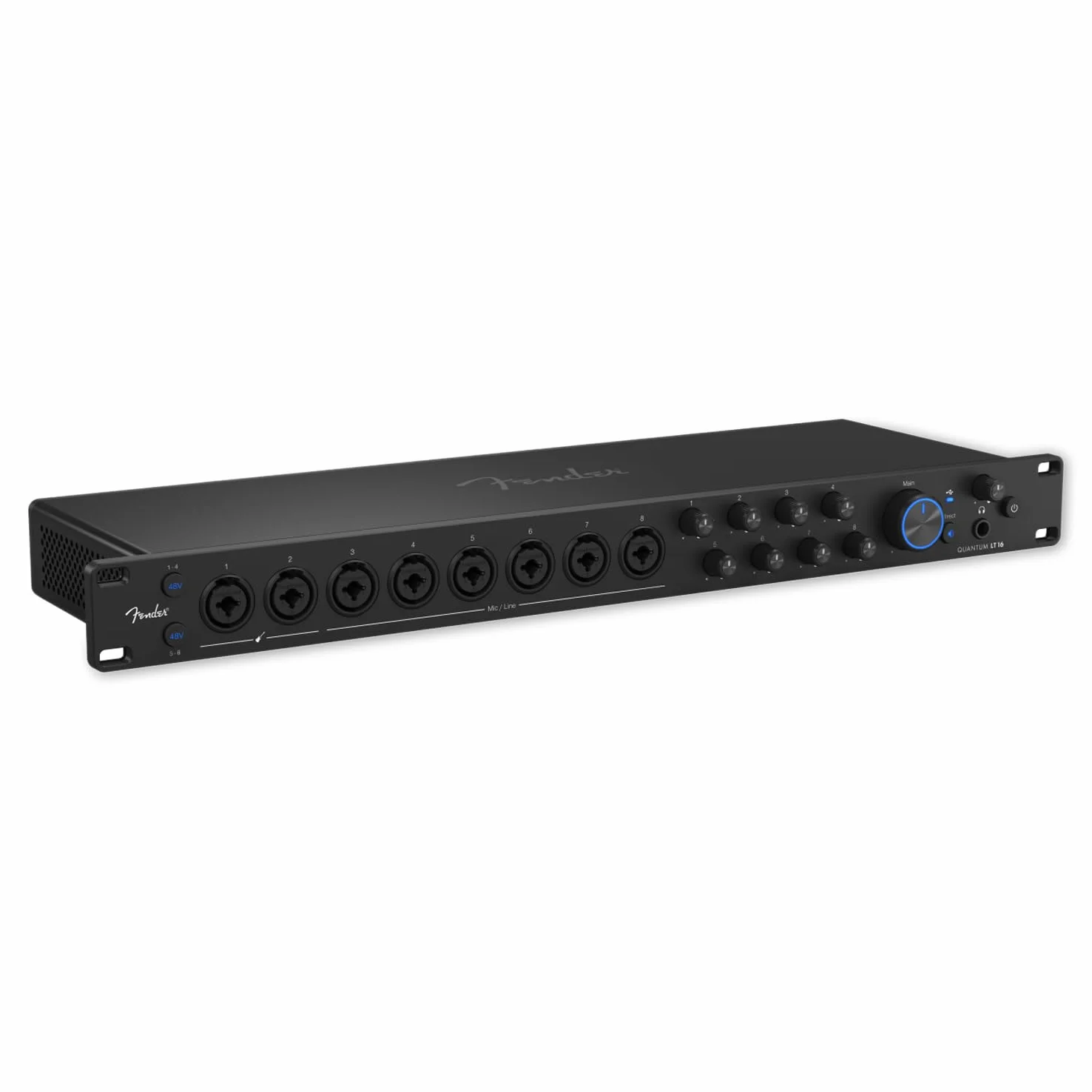 Fender Quantum LT16 16x8-kanałowy interfejs audio USB-C ze słuchawkami keepdrum