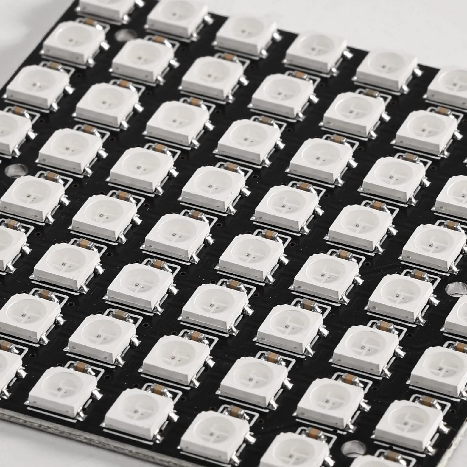 Joycabin 4 sztuki 64 bitów WS2812 panel matrycowy LED, 8 x 8 5050 LED, wbudowany sterownik, kolorowe światło, płyta rozwojowa kompatybilna z Arduino Raspberry Pi