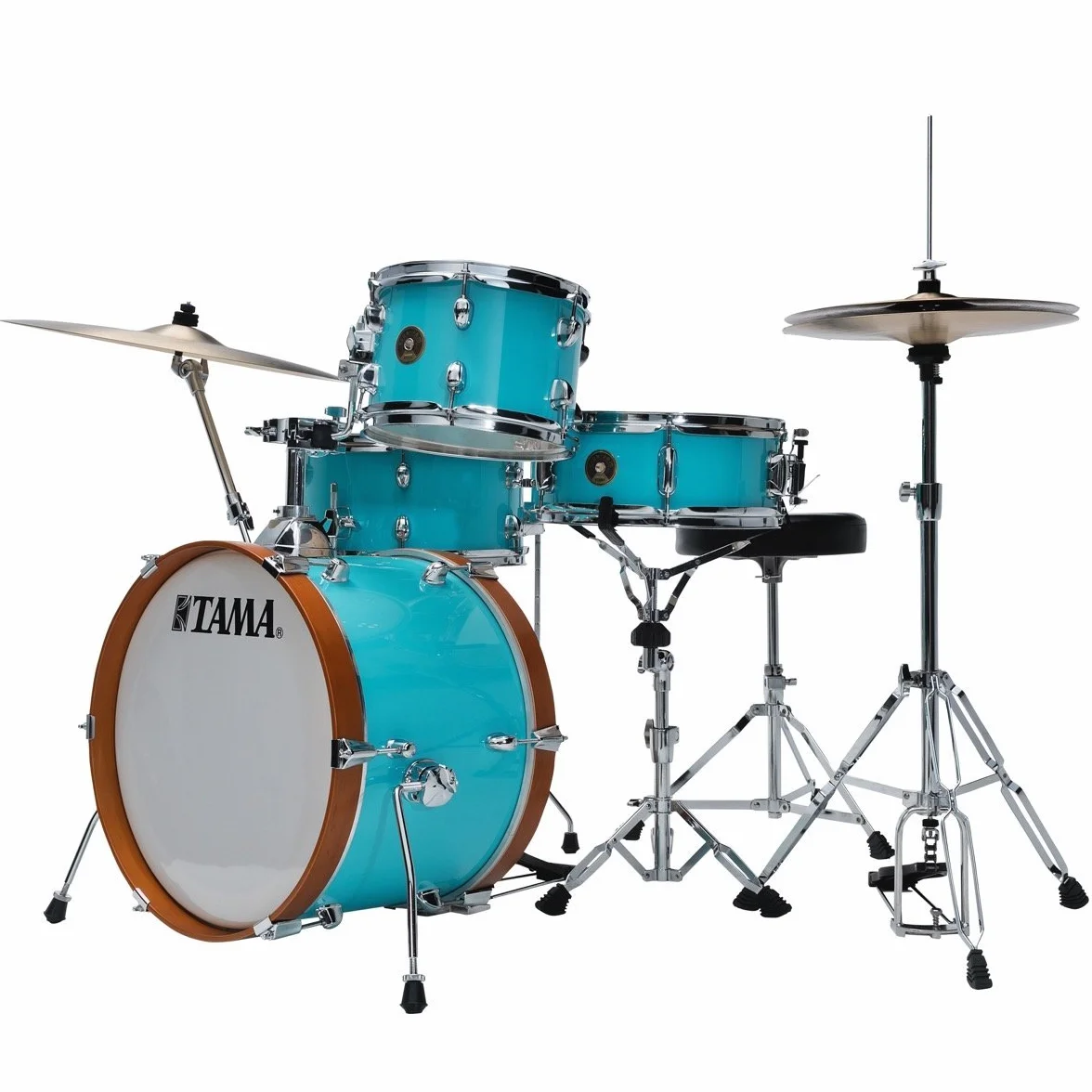 Tama Club Jam LJK48S-AQB Shell-Set Aqua Blue - Zestaw korpusów bębnów