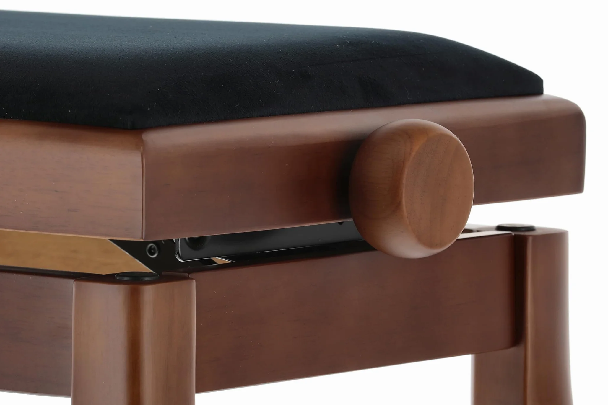 GEWA ławka fortepianowa Deluxe Classic, orzech mat