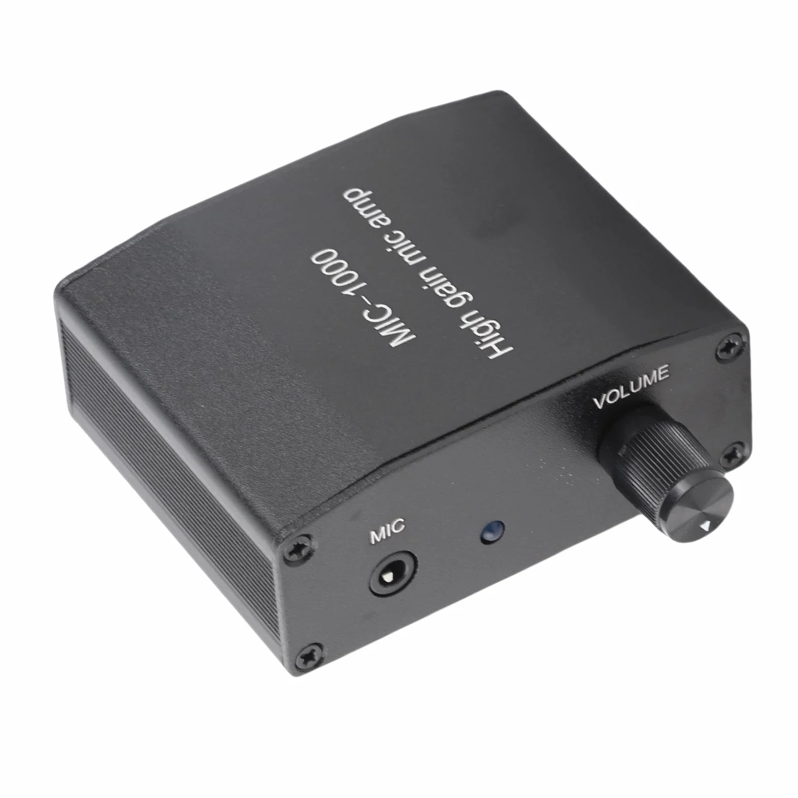 Wzmacniacz Mikrofonowy, Wzmacniacz Mikrofonowy DC 5V Wzmacniacz Audio Mikrofonu o Wysokiej Mocy 1000 Razy Zestaw Akcesoriów do Wzmocnienia, Elektroniczne Konwertery Sygnału