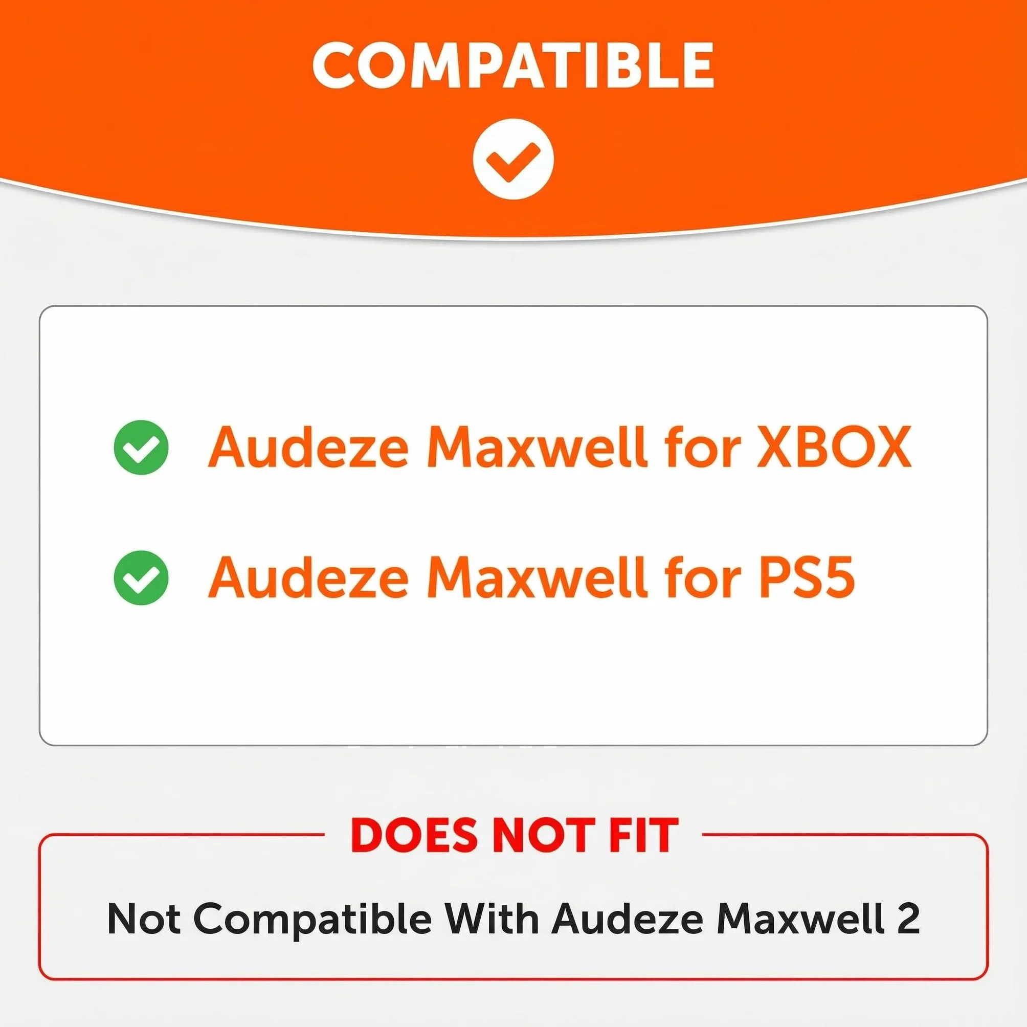 WC StealthZ Maxwell – nauszniki zorientowane na FPS do Audeze Maxwell na konsole Xbox i PS5 firmy GadgetryTech i Wicked Cushions | Lepsza precyzja dźwięku i przewiewny komfort | Black