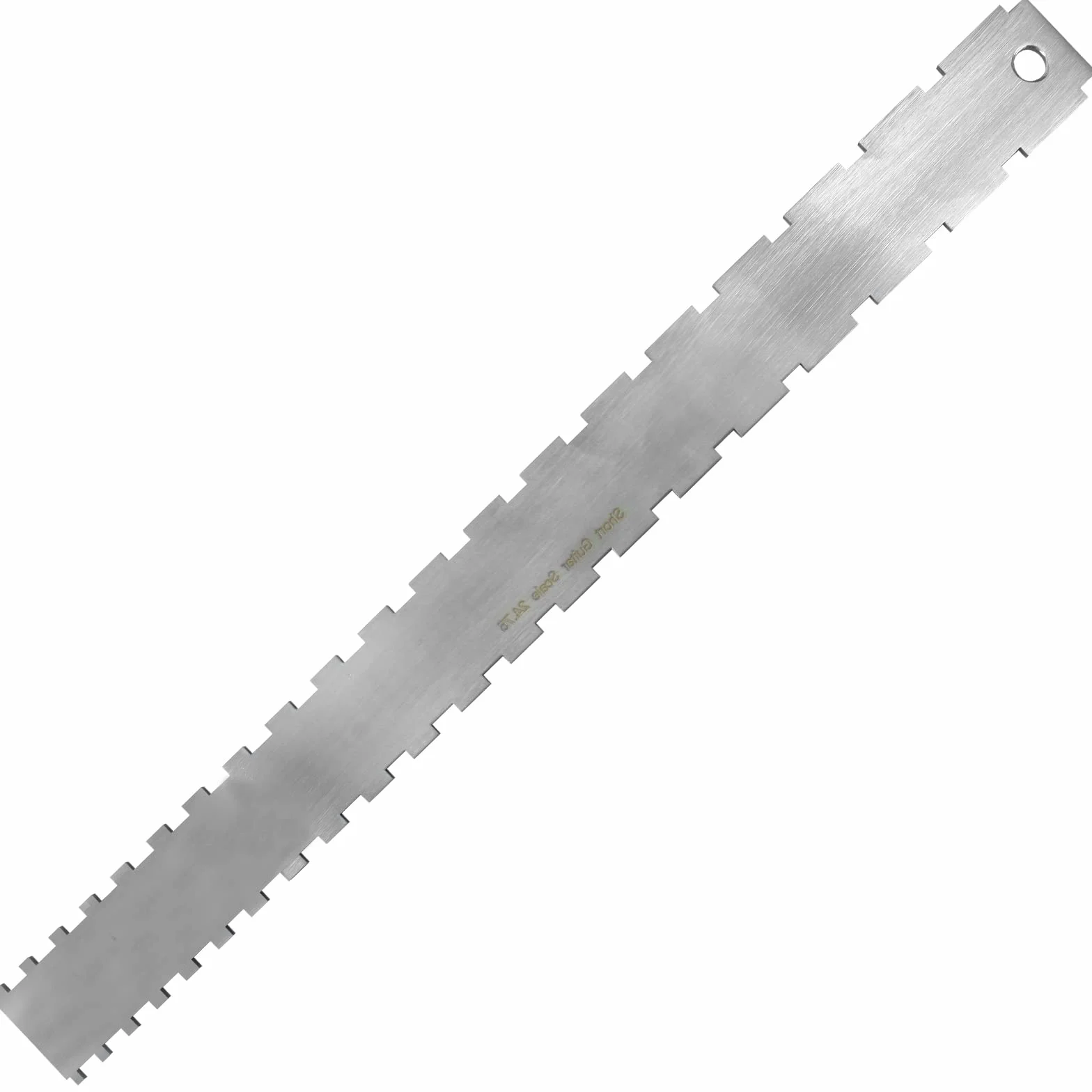 42 cm szyjka gitary prosta krawędź gitara ze stali nierdzewnej gitara ząbkowana linijka klawisz klawiatura narzędzie pomiarowe fret linijka do lutników pomiarowych