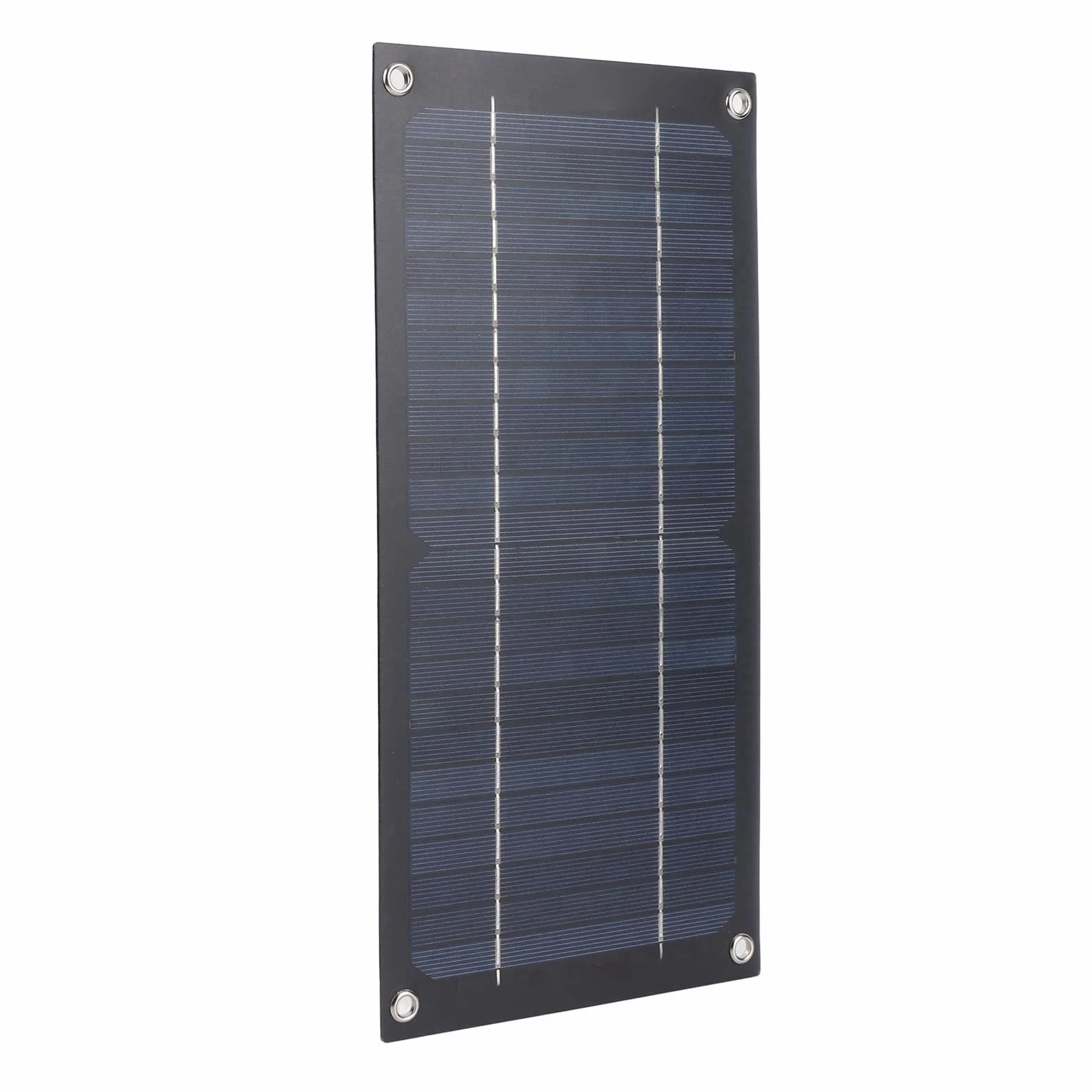 Zestaw Paneli Słonecznych o Mocy 600 W, Przenośna ładowarka do Paneli Słonecznych z Krzemu Monokrystalicznego z Kontrolerem ładowania 100 A, do Pojazdów Kempingowych na świeżym