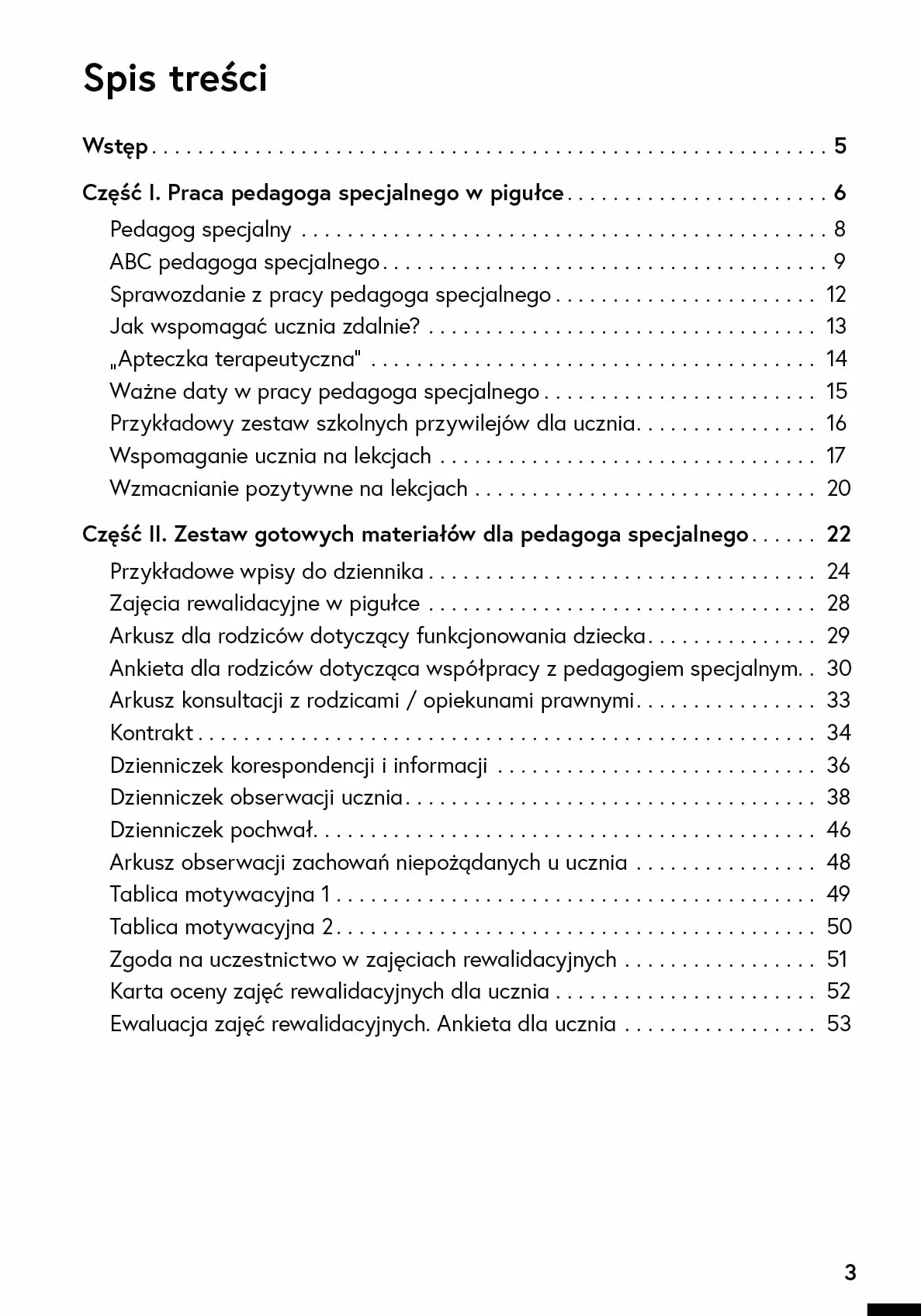 NIEZBĘDNIK PEDAGOGA SPECJALNEGO: Materiały dla nauczyciela współorganizującego kształcenie specjalne w szkole ogólnodostępnej lub z oddziałami integracyjnymi