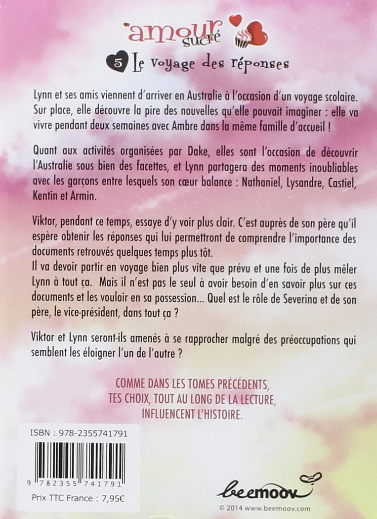 Amour sucré - tome 5 Le voyage des réponses (5)