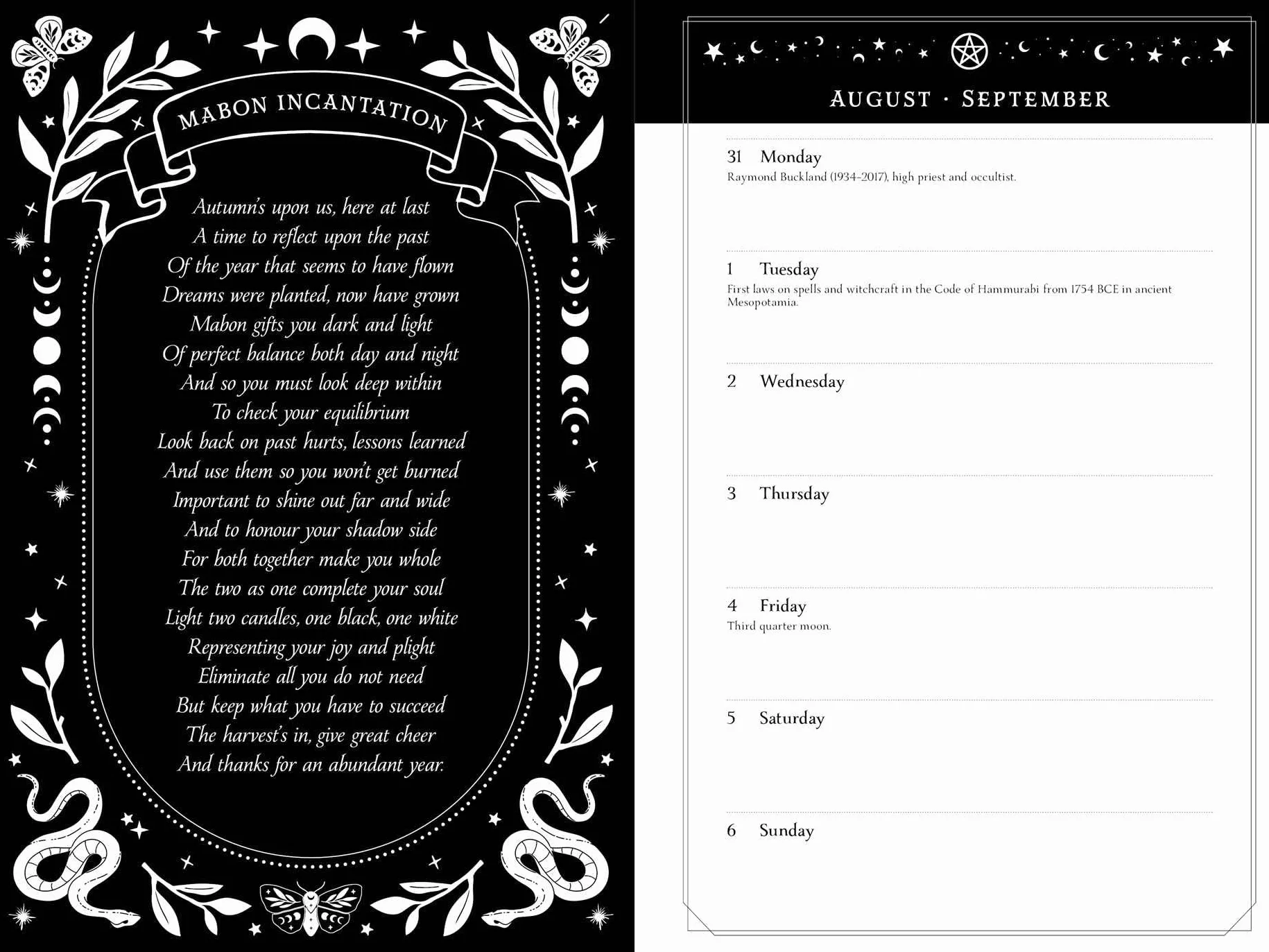 2026 Witch's Diary: Northern Hemisphere: Reclaiming the Magick of the Old Ways