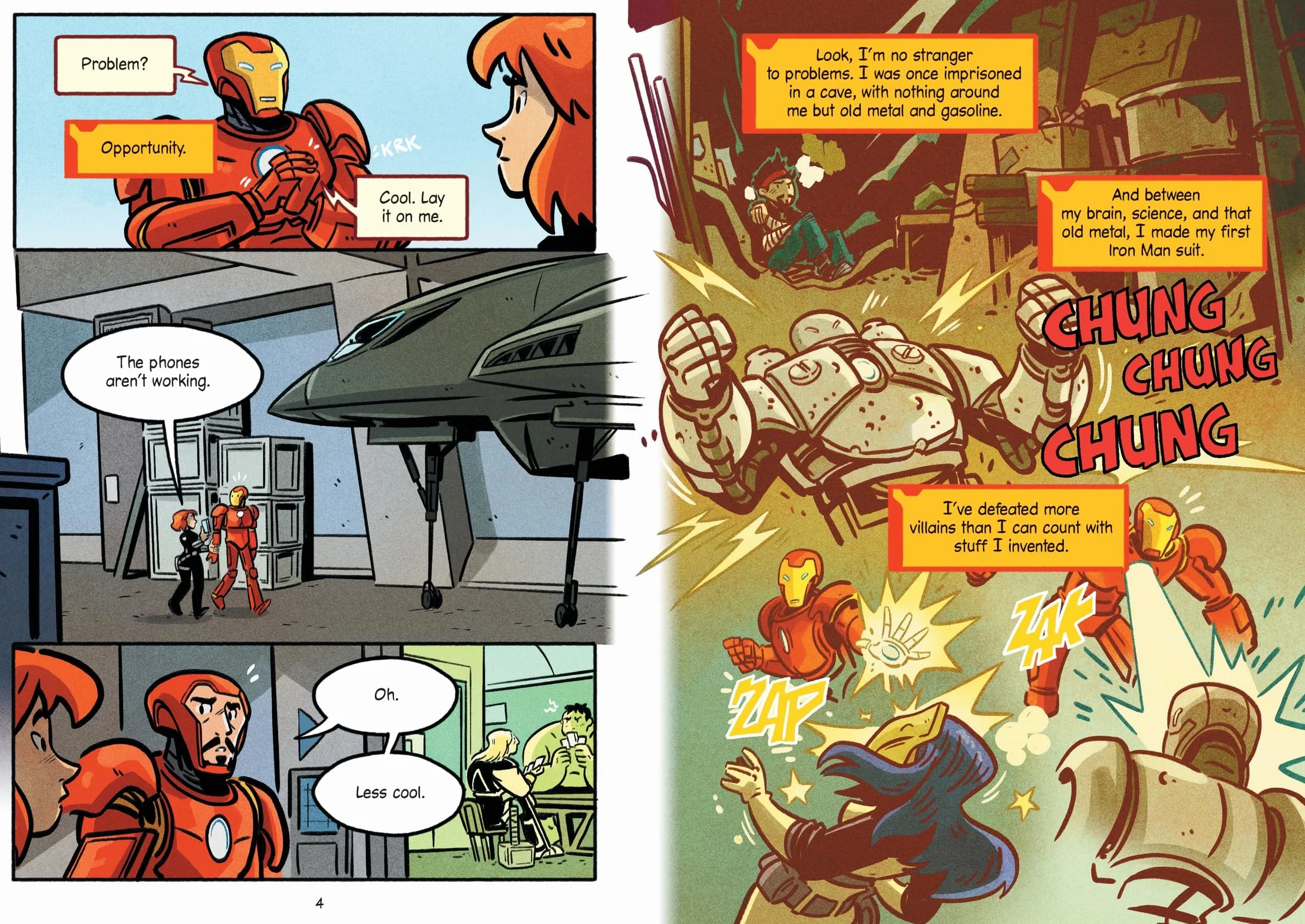 Iron Man: Something Strange! (a Mighty Marvel Team-Up): An Original Graphic Novel: Volume 4