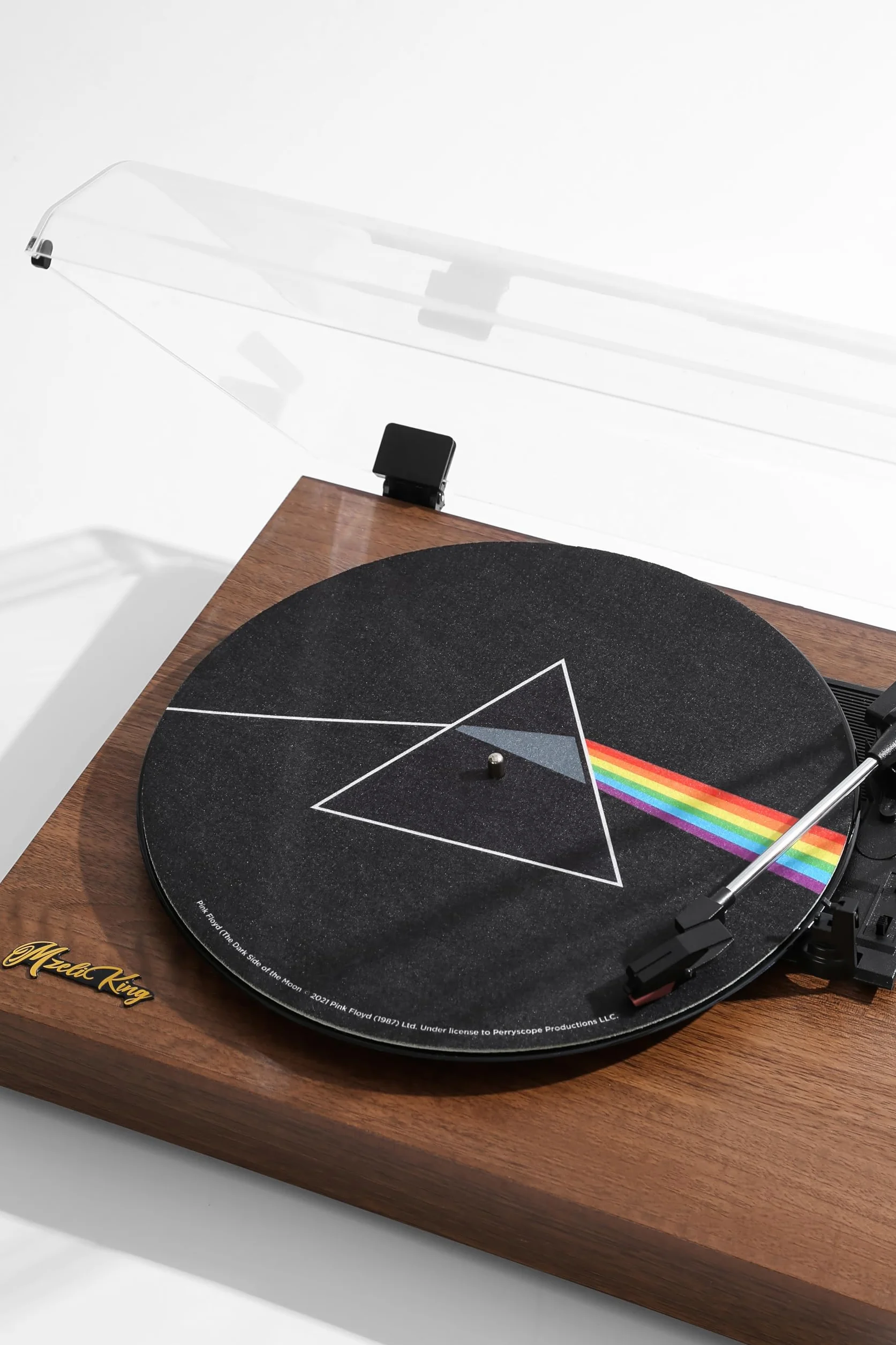 Pyramid International Dark Side Of The Moon Slipmata, Winyl, Czarny, Ø 37 cm