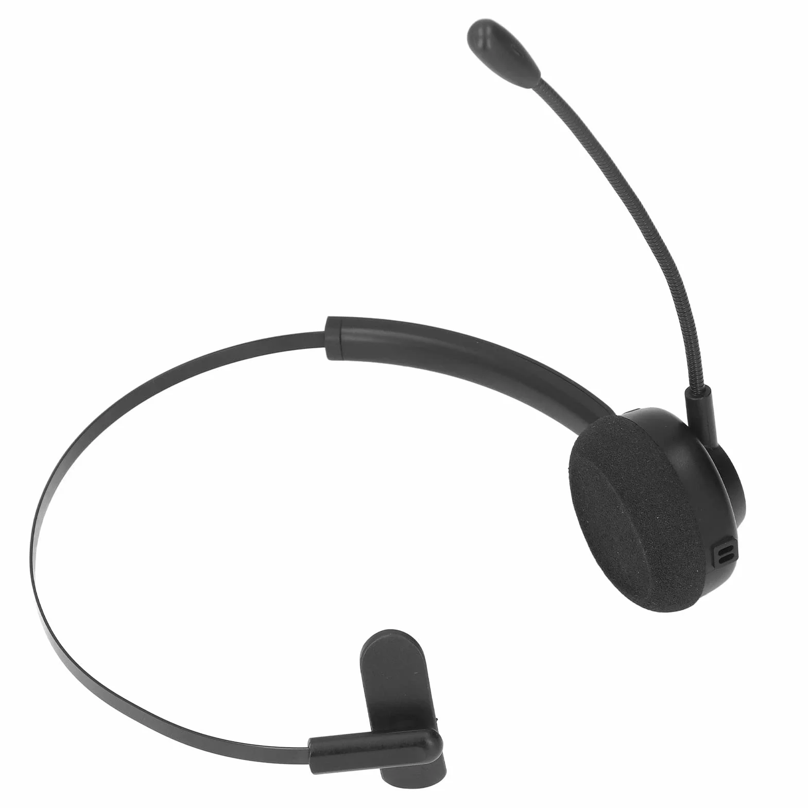 Zestaw Słuchawkowy Call Center, Bezprzewodowy Zestaw Słuchawkowy Bluetooth 5.1, Mikrofon z Redukcją Szumów na Jedno Ucho do Call Center, Klasa Online