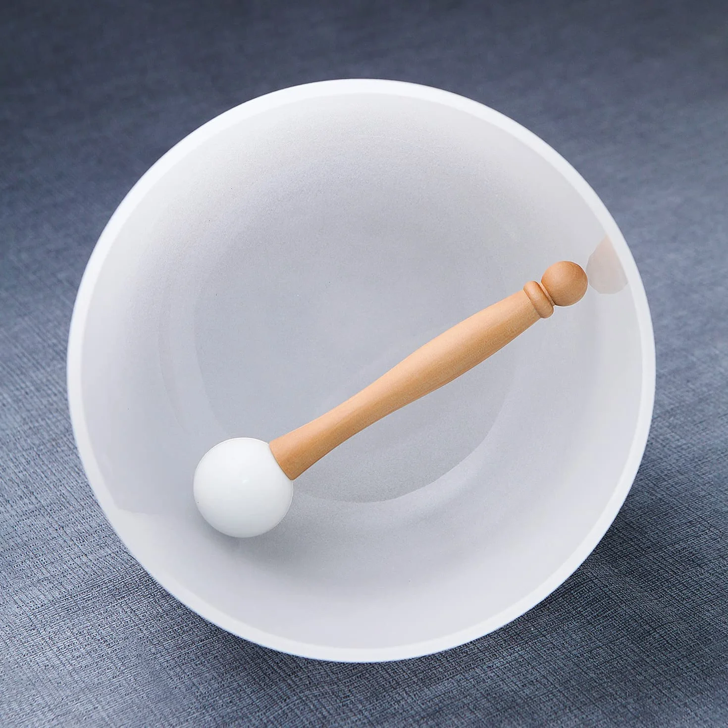 Hye-eun zestaw mis dźwiękowych kryształowych 3 sztuki (152-254 mm, 152 mm x 203 mm x 254 mm) z misami kryształowymi 432Hz, misy do medytacji i jogi z torbą, kąpiel dźwiękowa, terapia równowagi