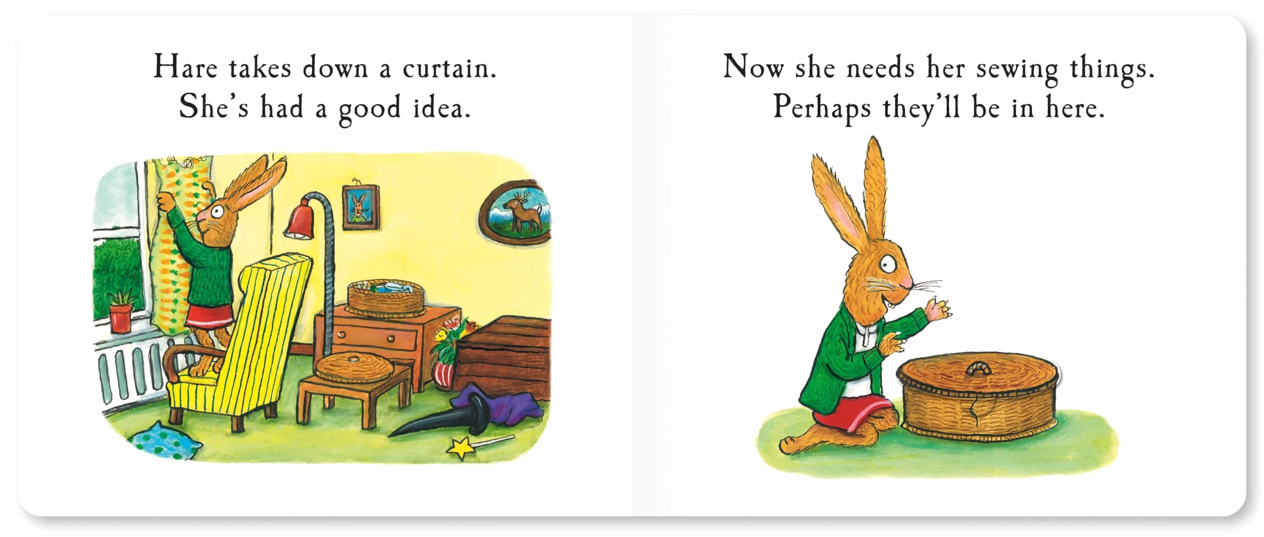 Hare's New Dress: A lift-the-flap book