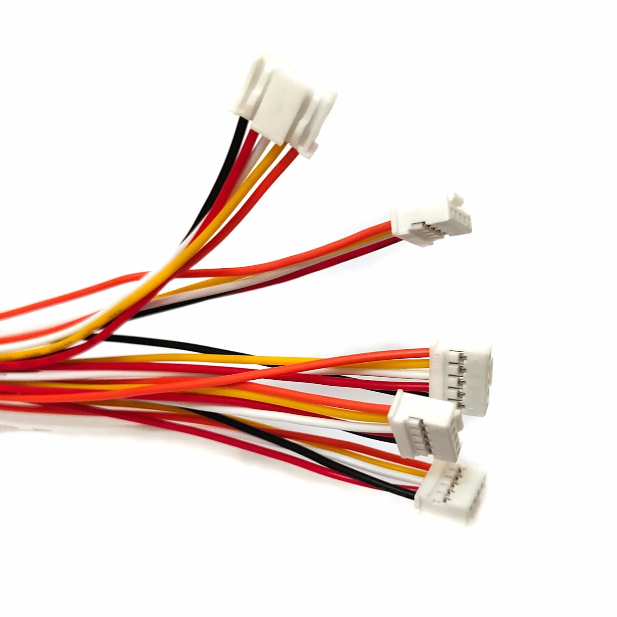 5 sztuk PA 2,0mm pap na Dupont 2,54mm gniazdo 5-pinowe przewody jumperowe PA2,0 26AWG 20 cm obudowa kablowa złącze PAP-05V-S