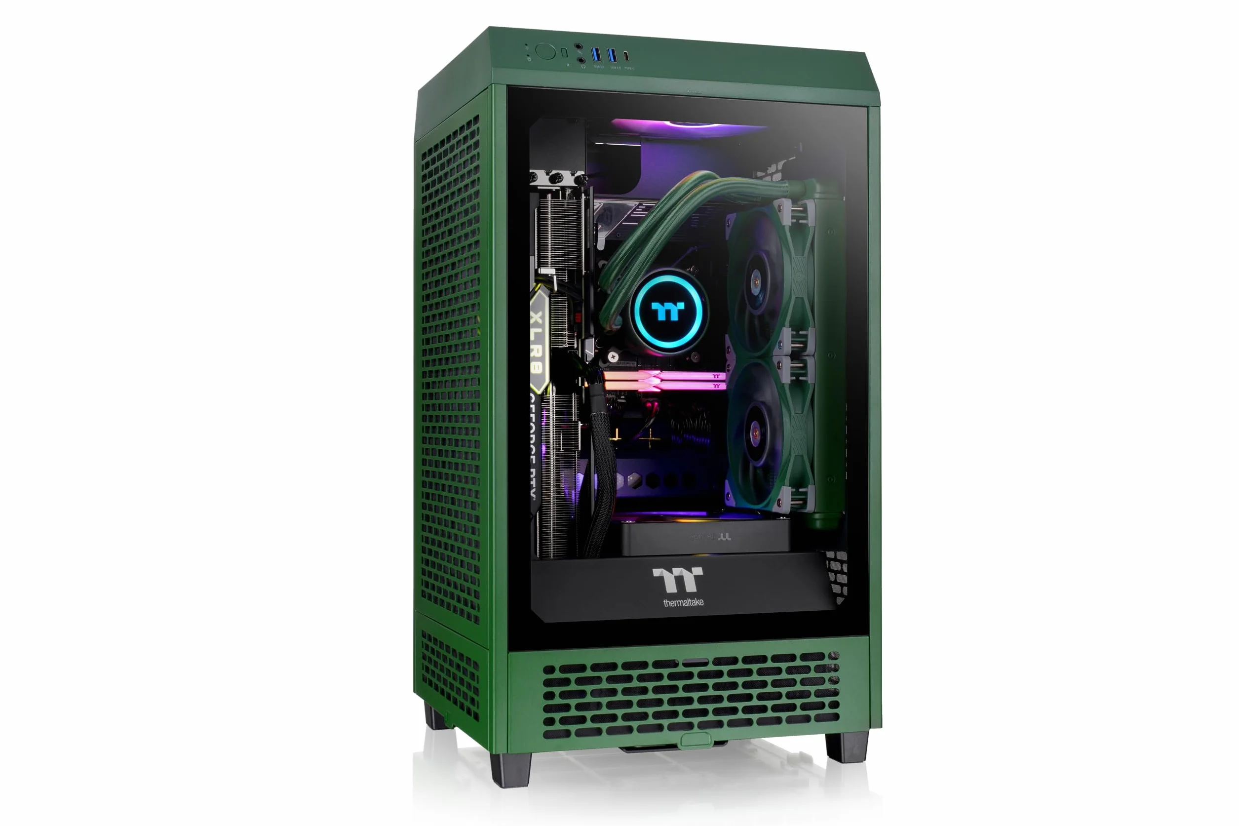Thermaltake The Tower 200 | Racing Green