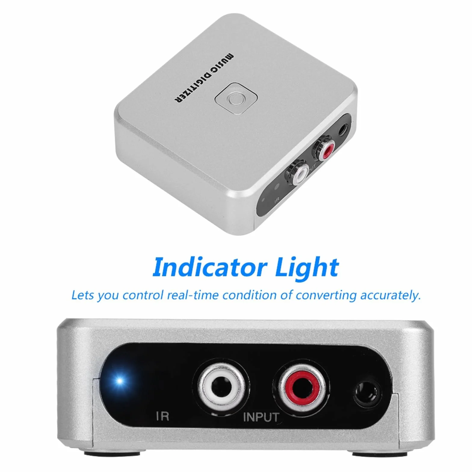 Ausla Digitizer MP3 Converter do Kaset Magnetofonowych na Format Cyfrowy z Nagrywaniem na USB SD Card 128Kbps Szybkie Transfery Odtwarzanie Sprawdź