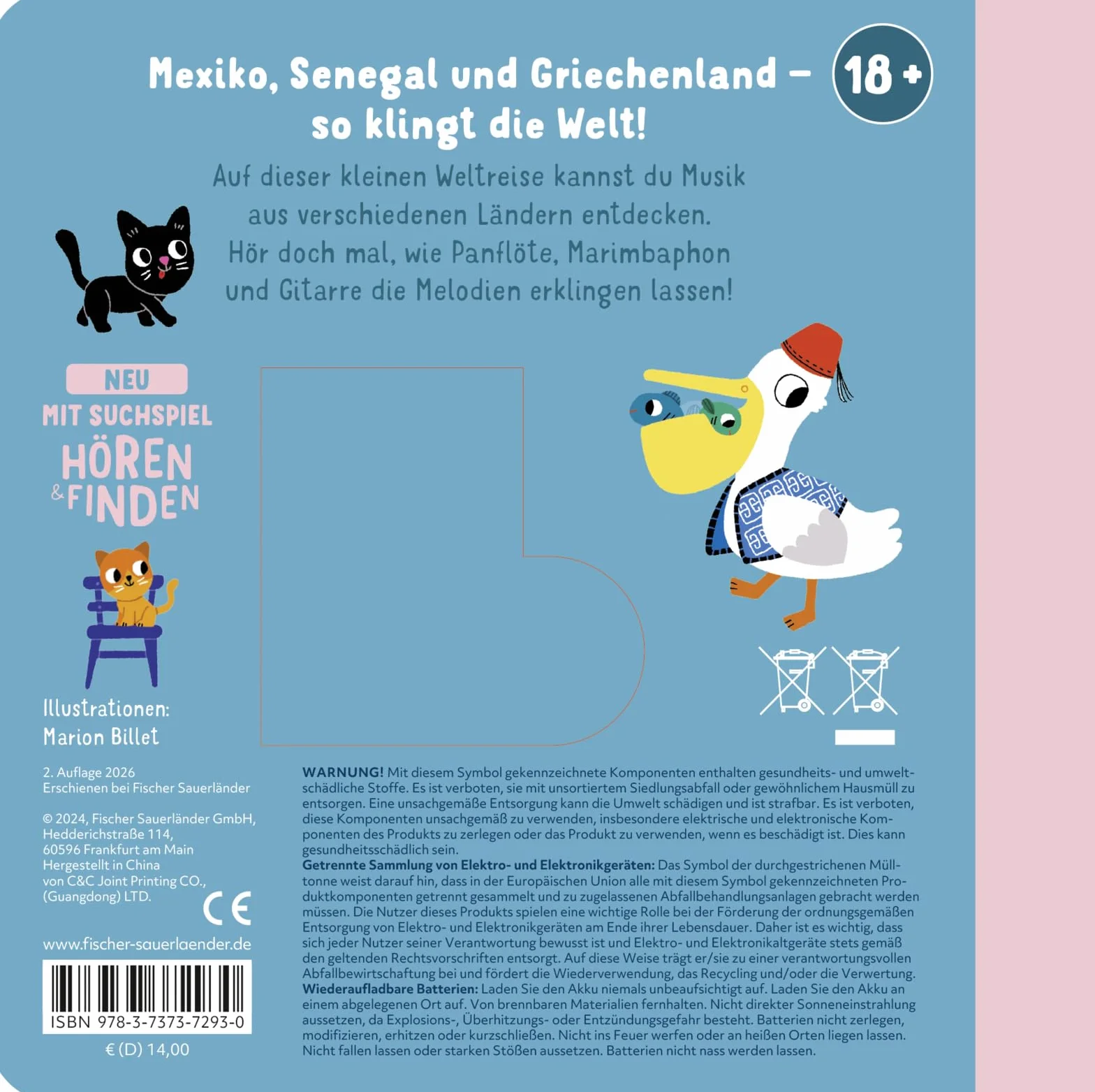 Hörst du die Musik rund um die Welt?: Soundbuch | Mit vielen Liedern aus der ganzen Welt zum Mitsingen und Zuhören - Papp-Bilderbuch mit Geräuschen für Kinder ab 1 Jahr
