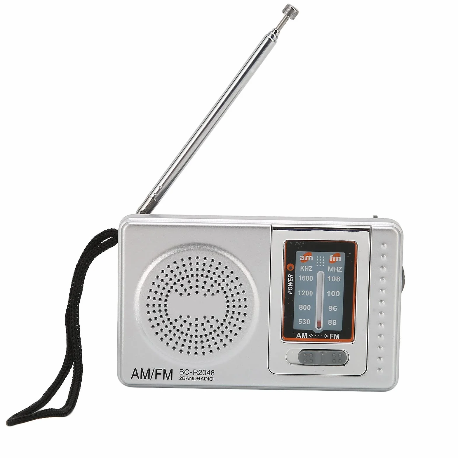 AM FM przenośne radio 2AA radio na baterie z odbiorem dalekiego zasięgu układ AM FM tranzystor radio wbudowany głośnik do domu podróży awaryjnych 2AA