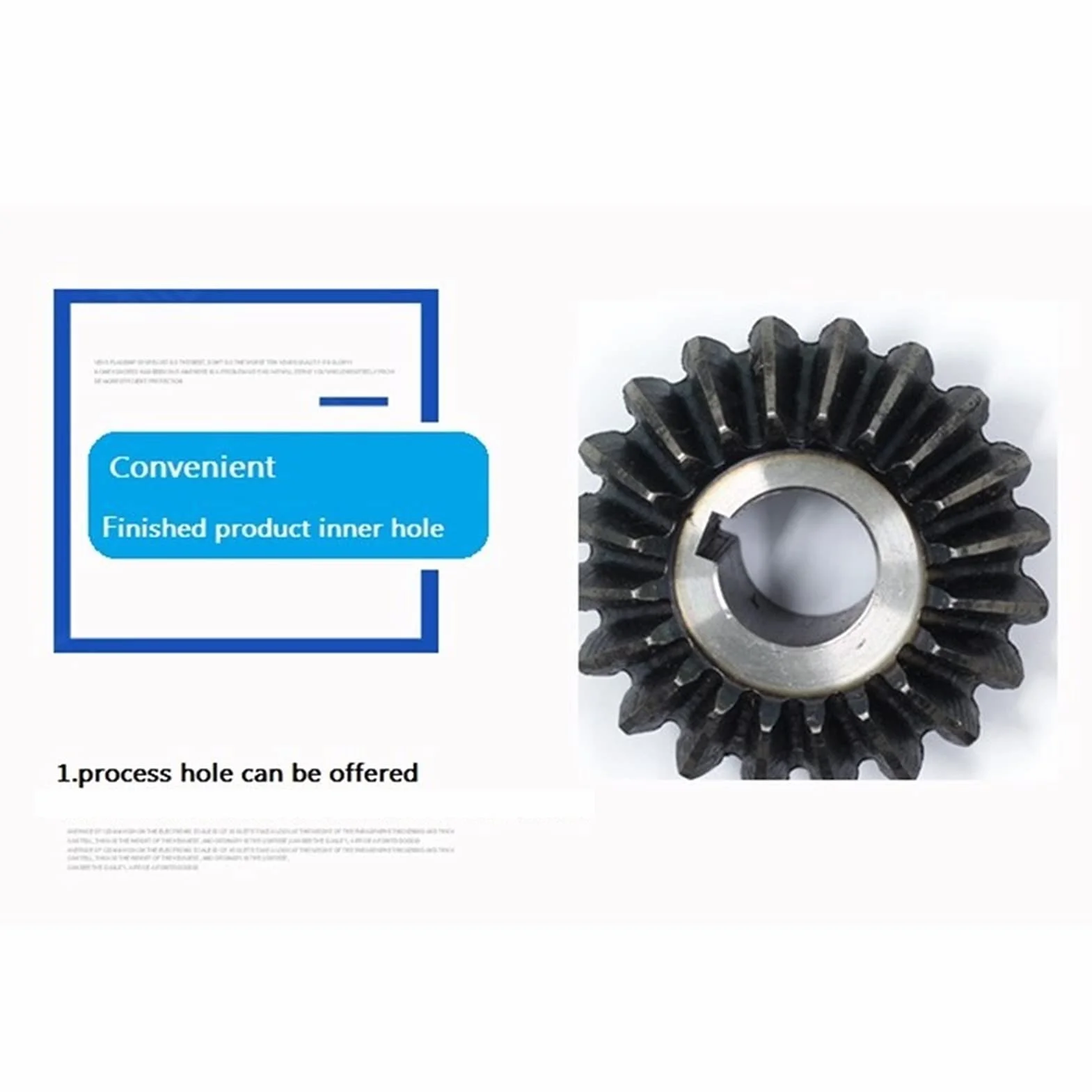 Przekładnia kątowa， Przemysłowa precyzyjna przekładnia stożkowa 2-modelowa przekładnia zębata 10 do 25 zębów wiele rozmiarów(12mm keaway 4mm)