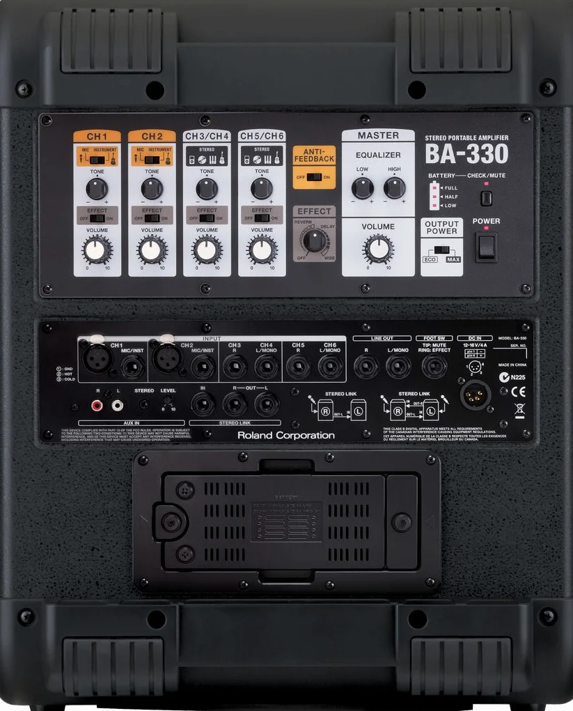 Roland BA-330 Stereo Portable Amplifier