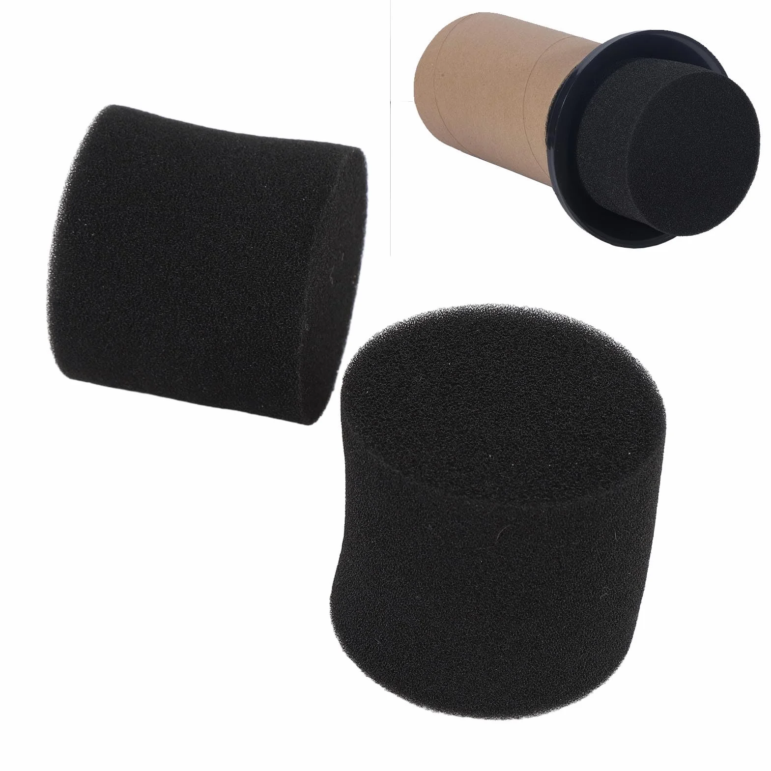 Jectse Gąbka do Szafki Głośnikowej Gąbka, Wtyczka Pianki Basowej Rurki Portu, wysokość 60 Mm o średnicy 50 Mm, Poprawa Dźwięku, Odruch Basowy dla Głośników, Samochody Domowe i Systemy