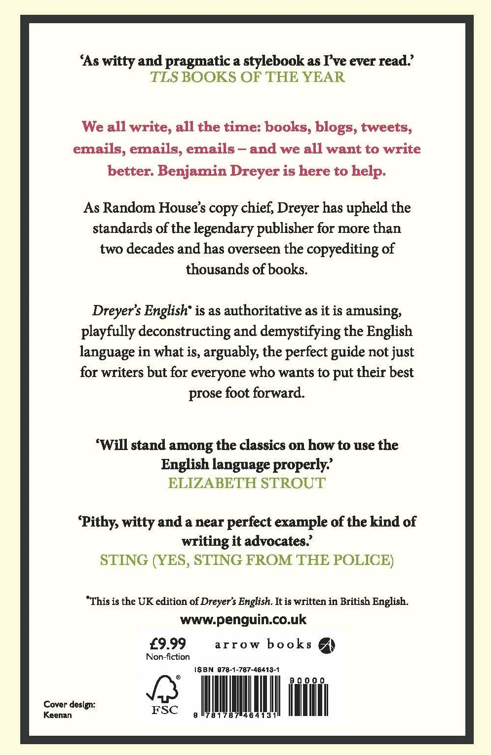 Dreyer’s English: An Utterly Correct Guide to Clarity and Style