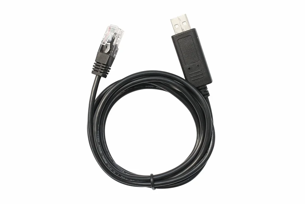 Akcesoria do regulatorów ładowania EPEVER służące do komunikacji z komputerem i smartfonem, kompatybilne zarówno z regulatorami MPPT, jak i regulatorami PWM (kabel komunikacyjny RS485).