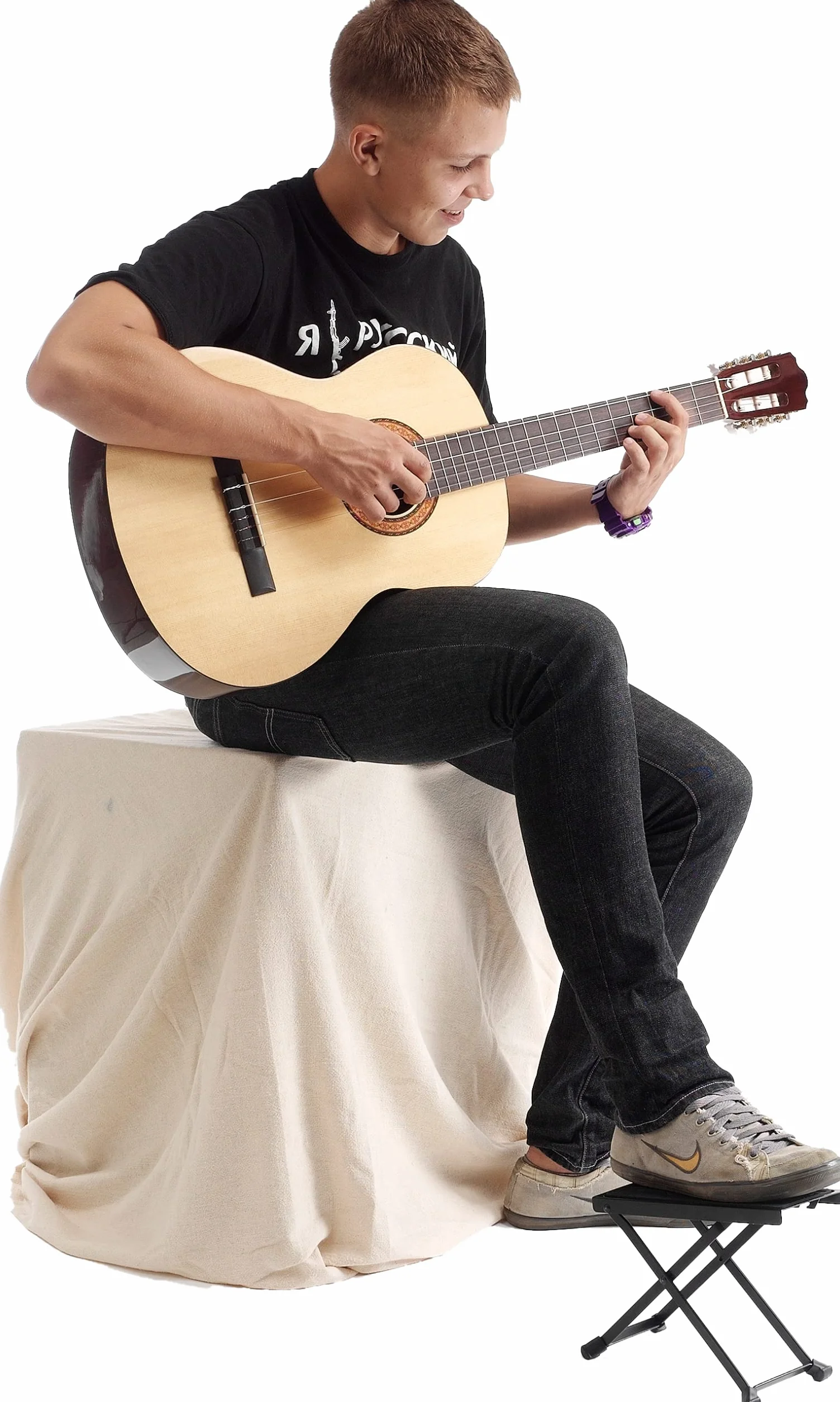 Hercules FS100B podnóżek gitarzysty, 280 x 140 mm