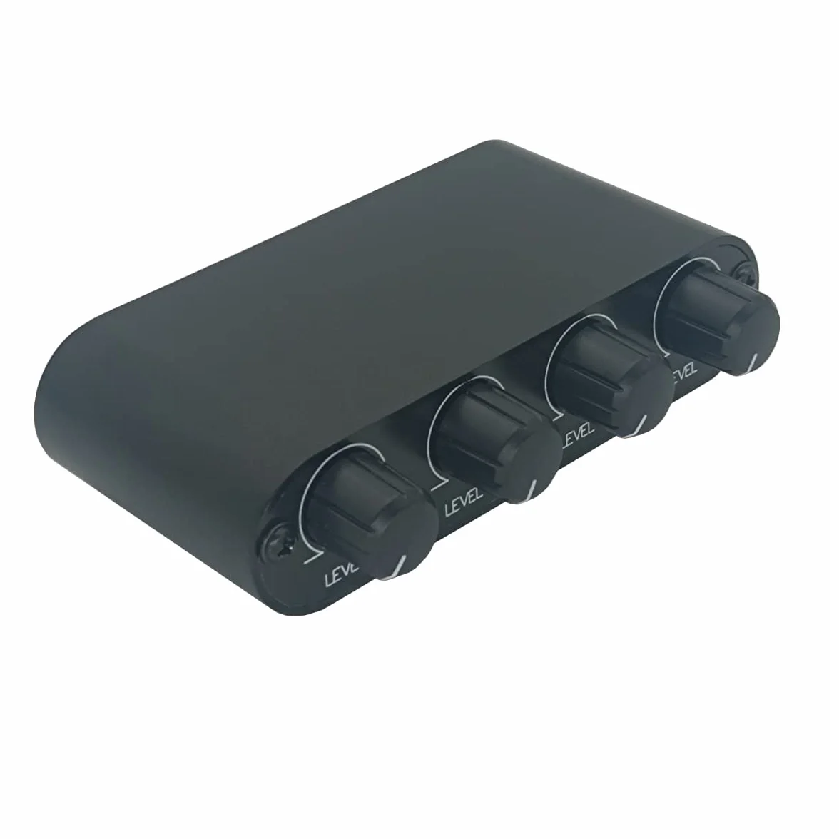 4-drożny mikser audio stereo poziomy sterowania linią mini mikser pasywny (X41)