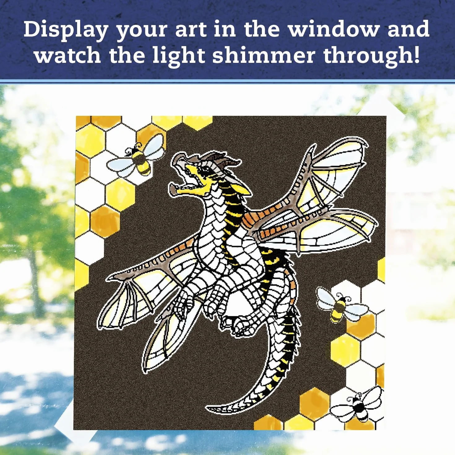 Wings of Fire Stained Glass Art Book