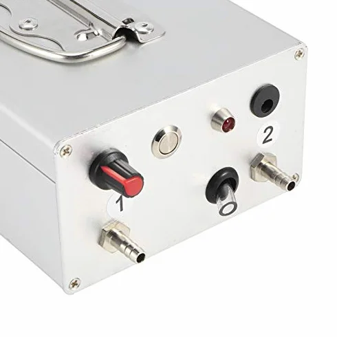Dojarka Pompa próżniowa, przenośna pompa ssąca 80kPa 12.6V 48W Pulsacyjna pompa próżniowa Elektryczna dojarka koza Dojarz zwierząt gospodarskich Sprzęt do dojenia osioł owca krowa koń(EU)