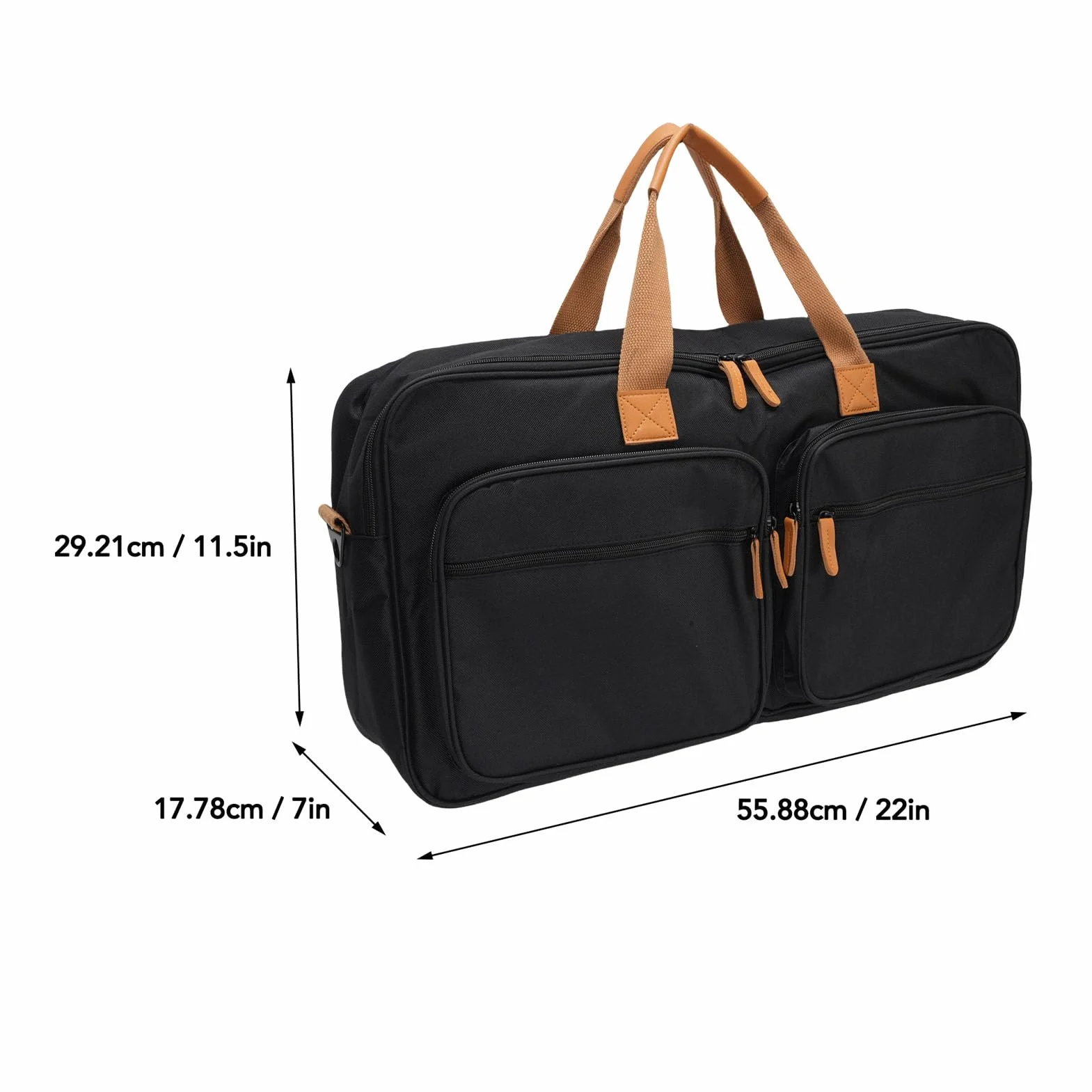 Fockety DJ Controller Case, Worka Kontrolera DJ do DDJ FLX4 SB3 SB2 400 RB, 22x7x11.5in Obudowa z Paskiem na ramię, Torba DJ do Miksera, Kabel DJ