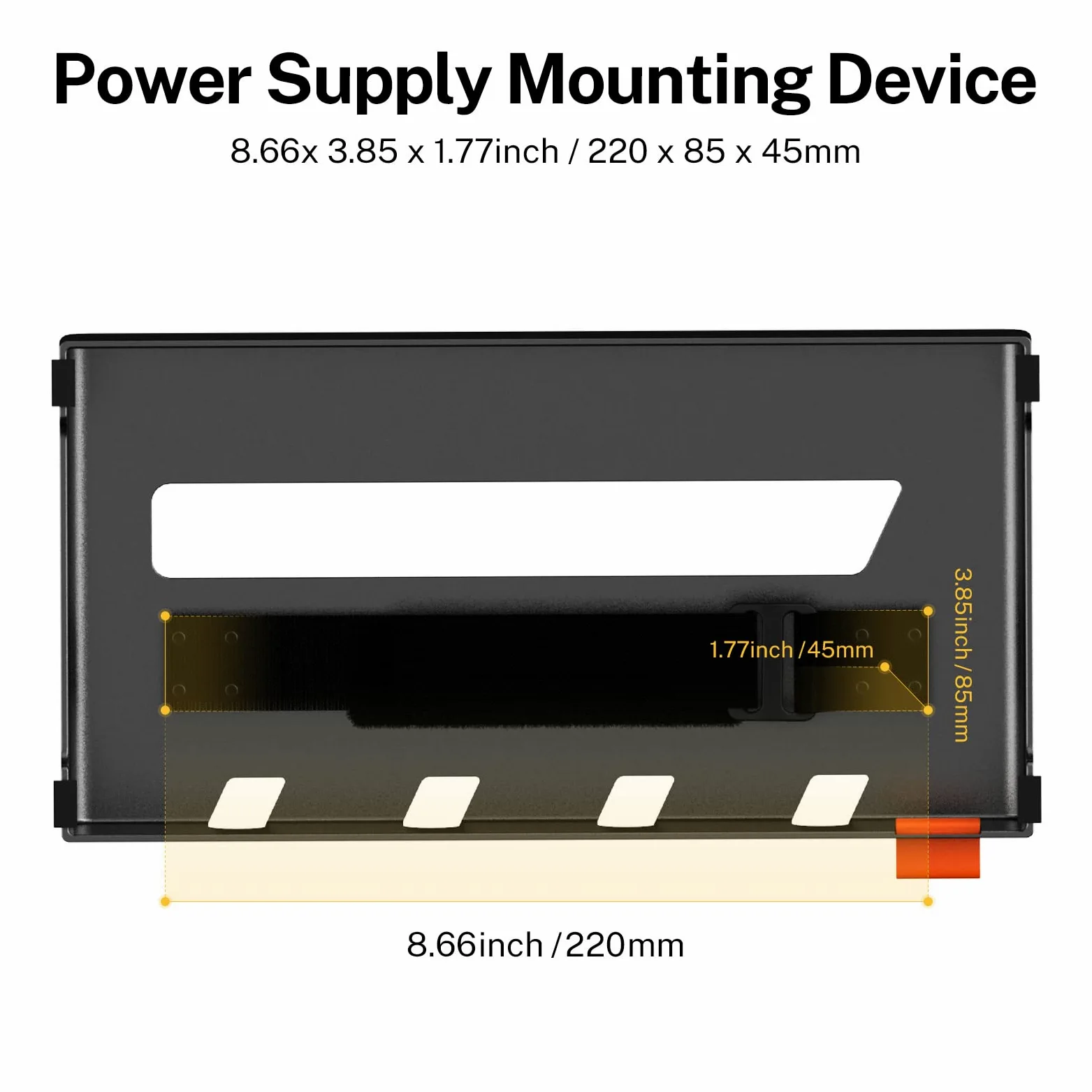 Donner Pedalboard gitarowy, mały przenośny zestaw pedałów efektów DB-2, wodoodporna torba z klejem na rzep i urządzenie do montażu zasilacza, rozmiar 44 cm x 26 cm x 13 cm