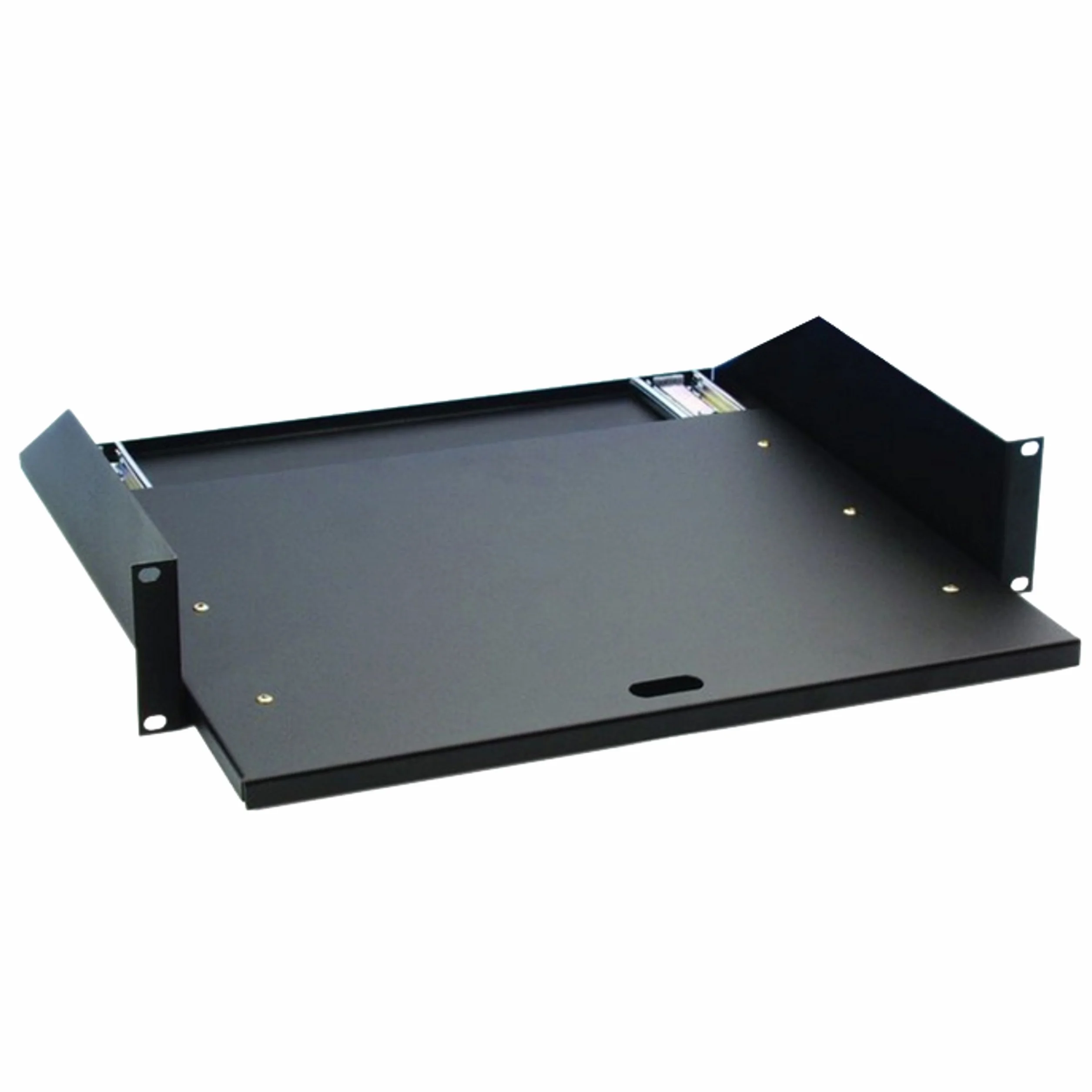 ah 19" Parts 87555 19" półka 2 HE z prowadnicami wysuwanymi