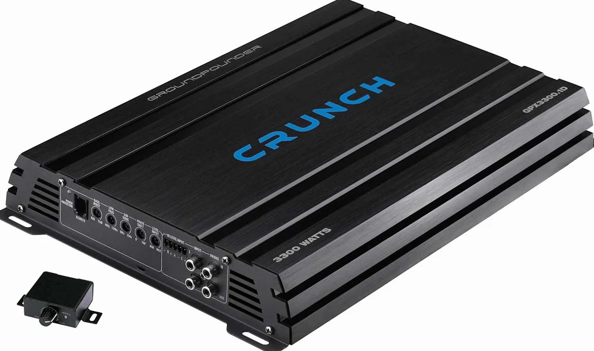 Crunch GPX3300.1D - Class D Digital Mono wzmacniacz monoblock