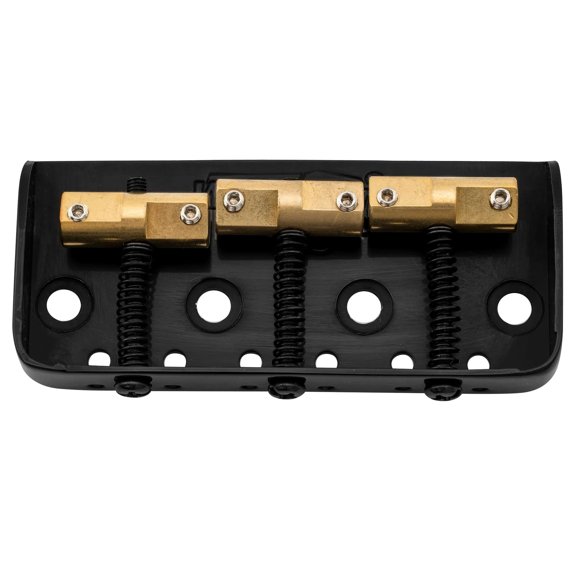 mostek gitarowy Mostek krótki 54 mm mosiądz 3 siodełka do gitary elektrycznej z podwójną cewką