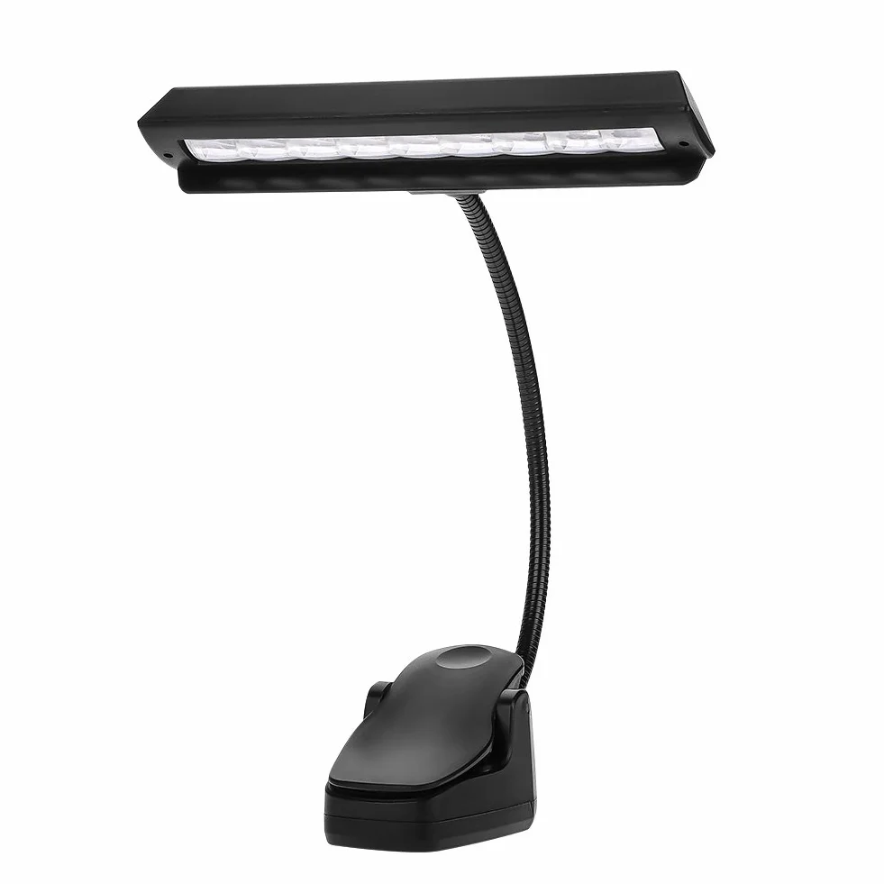 9 LED Clip on Light, przenośna lampka do czytania w sypialni